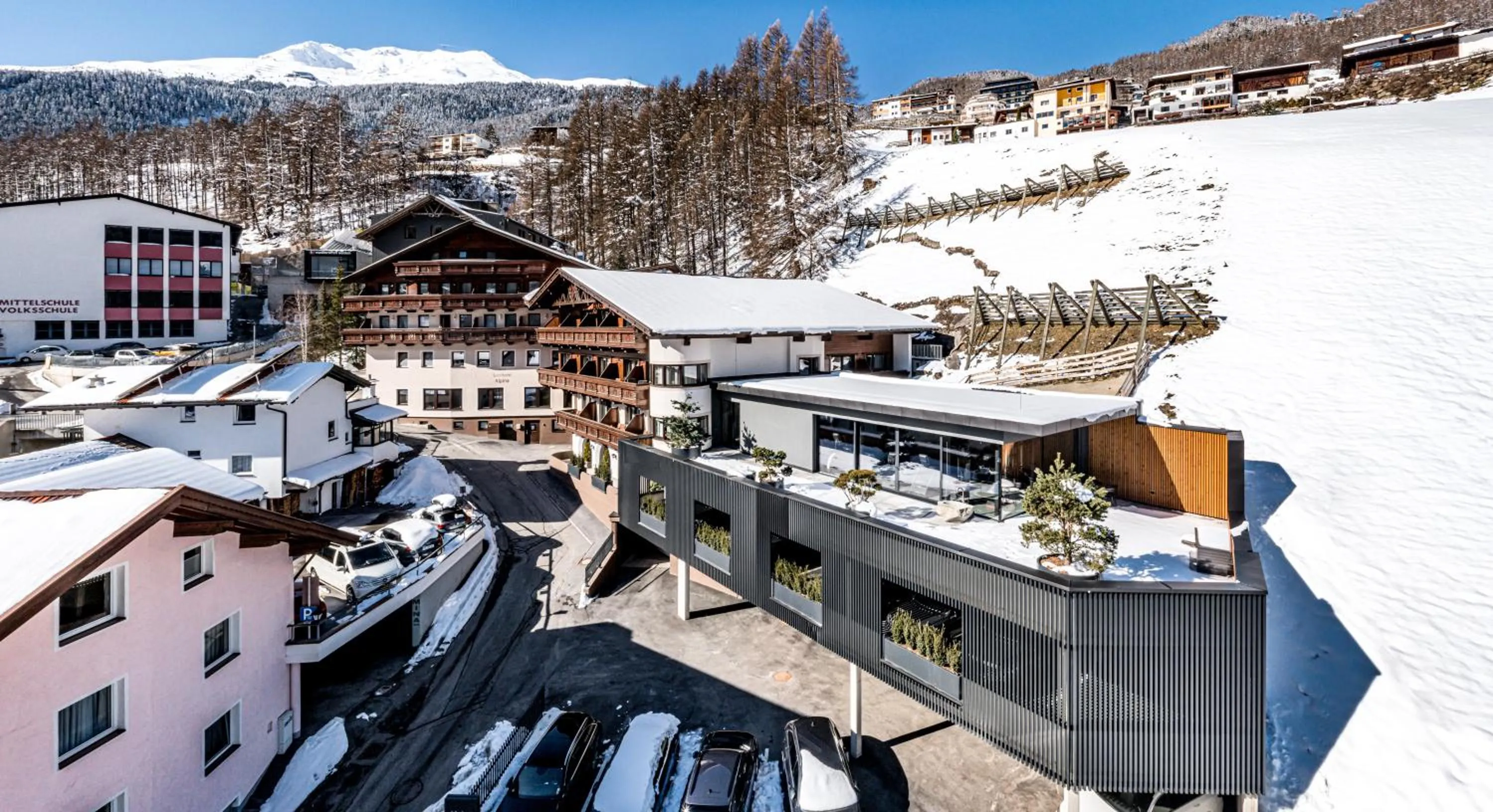 Property building in Hotel Alpina Sölden - Adults Only