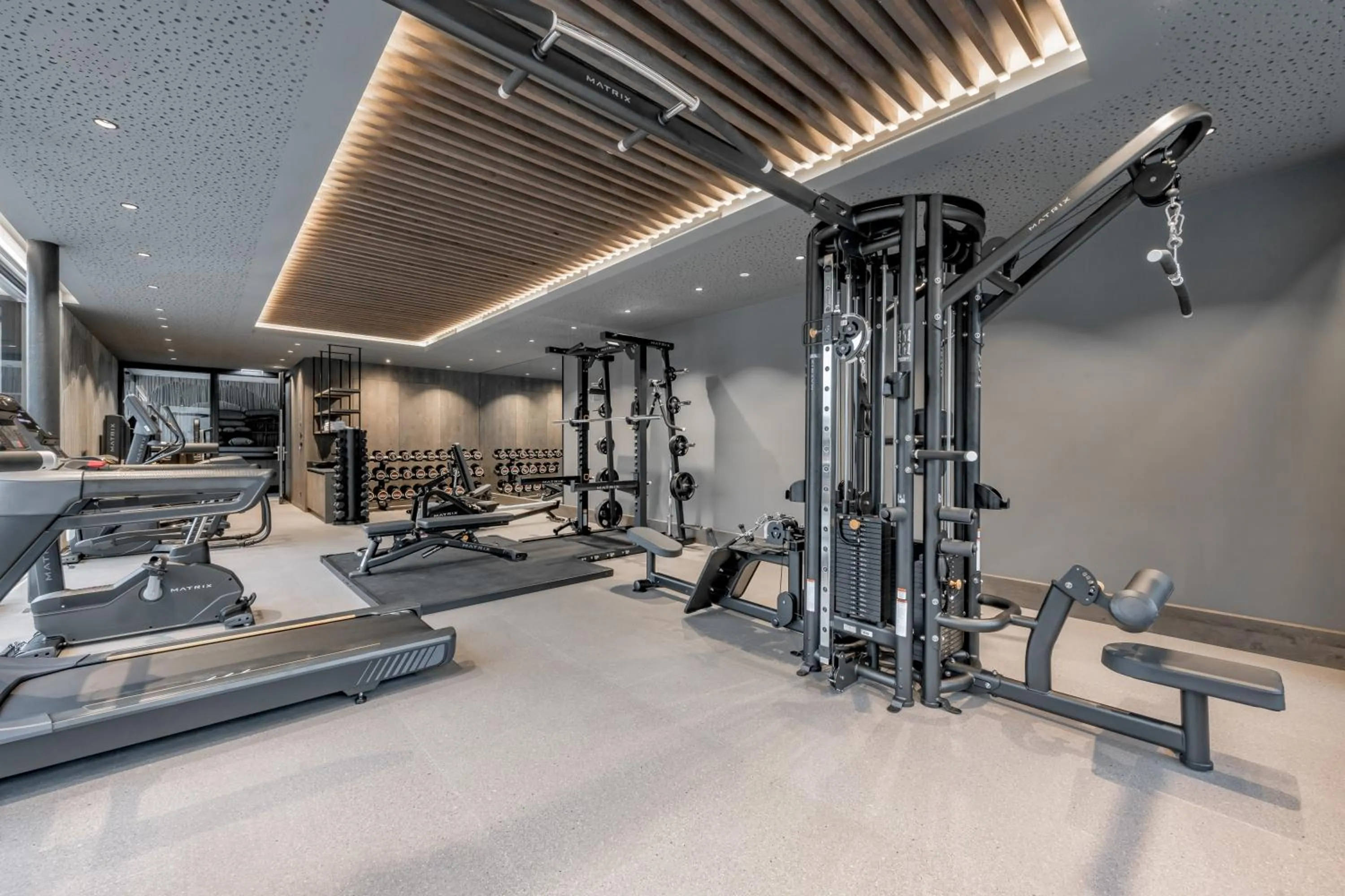 Fitness centre/facilities in Hotel Alpina Sölden - Adults Only