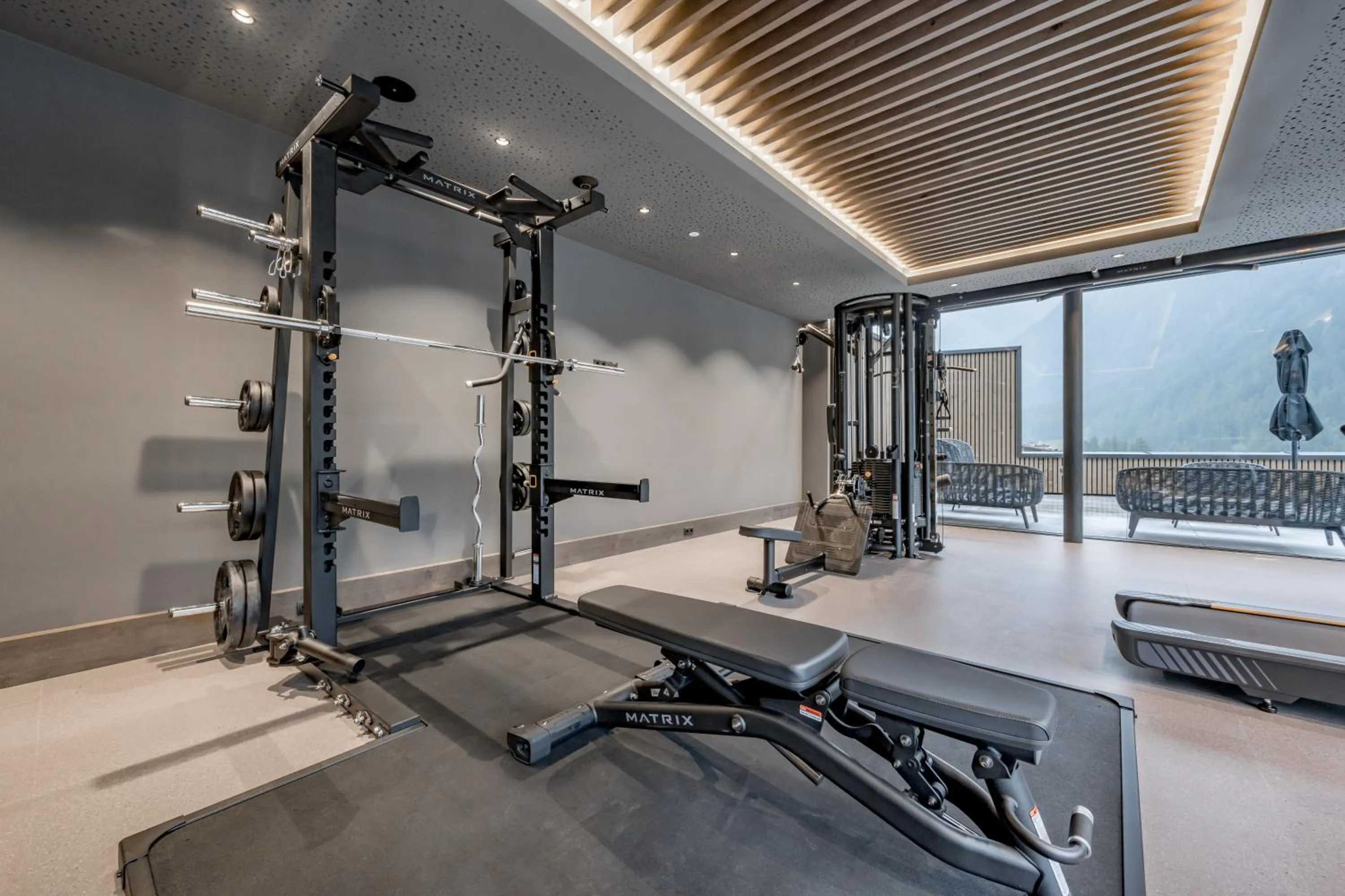 Fitness centre/facilities in Hotel Alpina Sölden - Adults Only