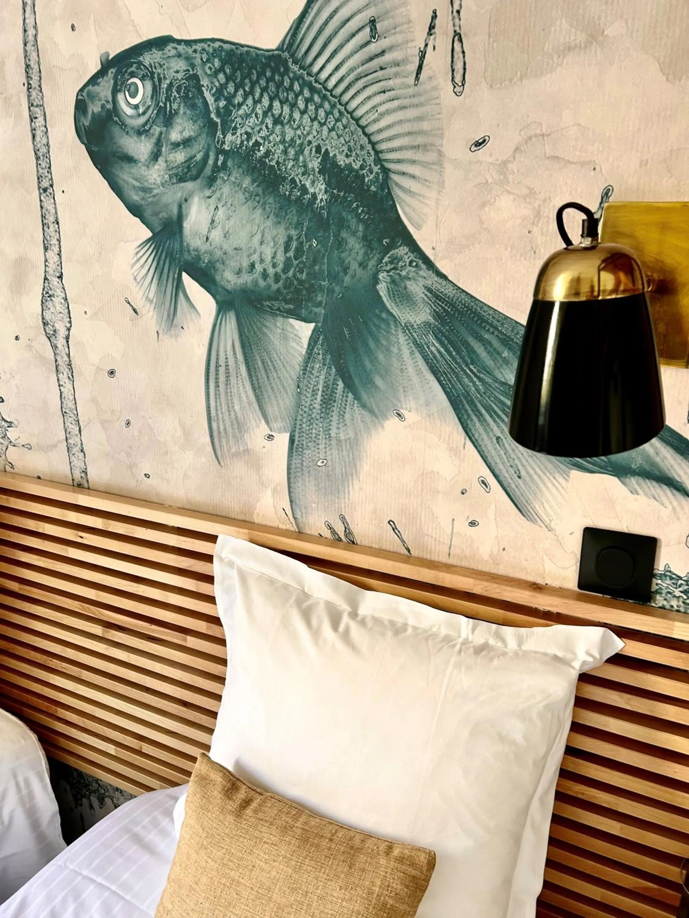 Decorative detail in Hôtel Les Charmettes - Saint Malo