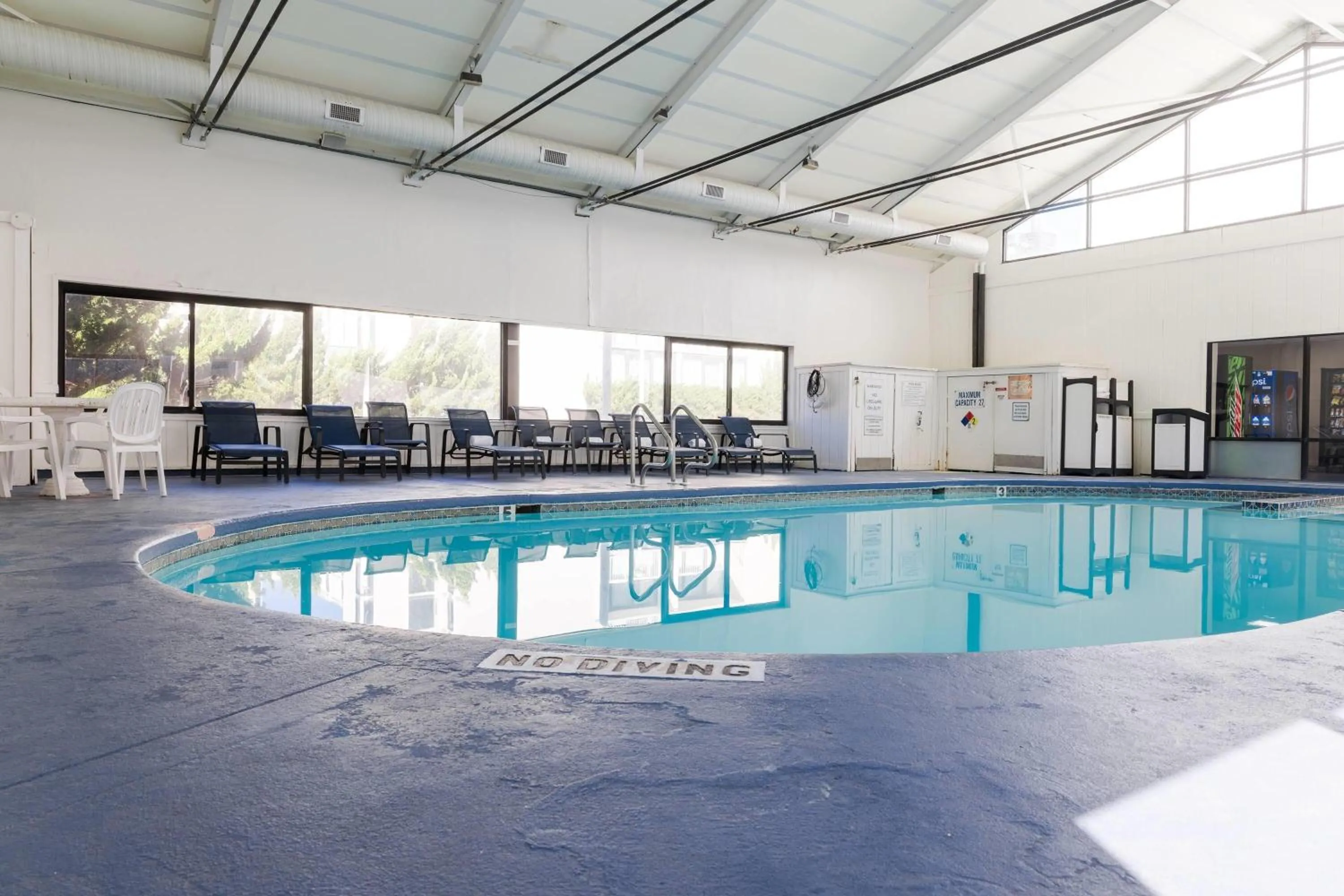 Pool view in Ramada Plaza by Wyndham Virginia Beach Oceanfront