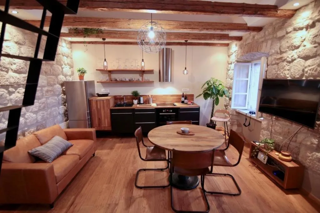 Kitchen or kitchenette in Apartments Cava Dubrovnik