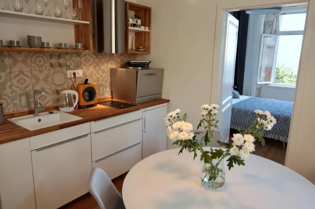 Kitchen or kitchenette in Apartments Cava Dubrovnik