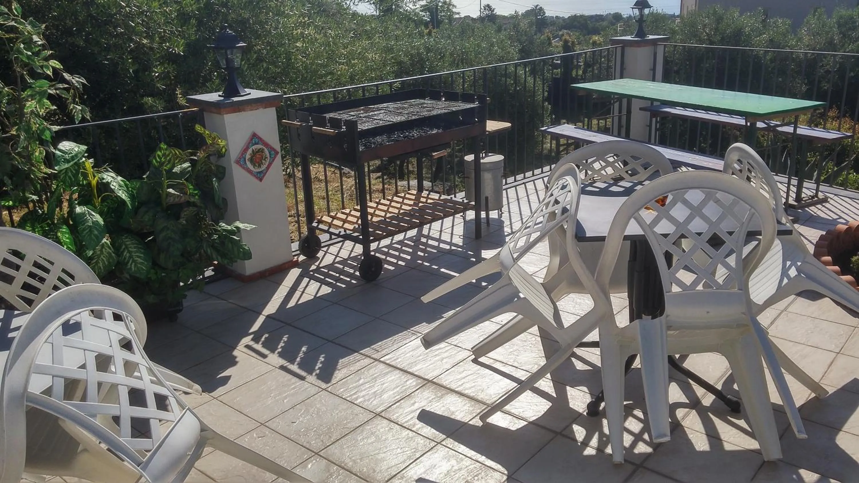 BBQ facilities in La Casa del Melograno