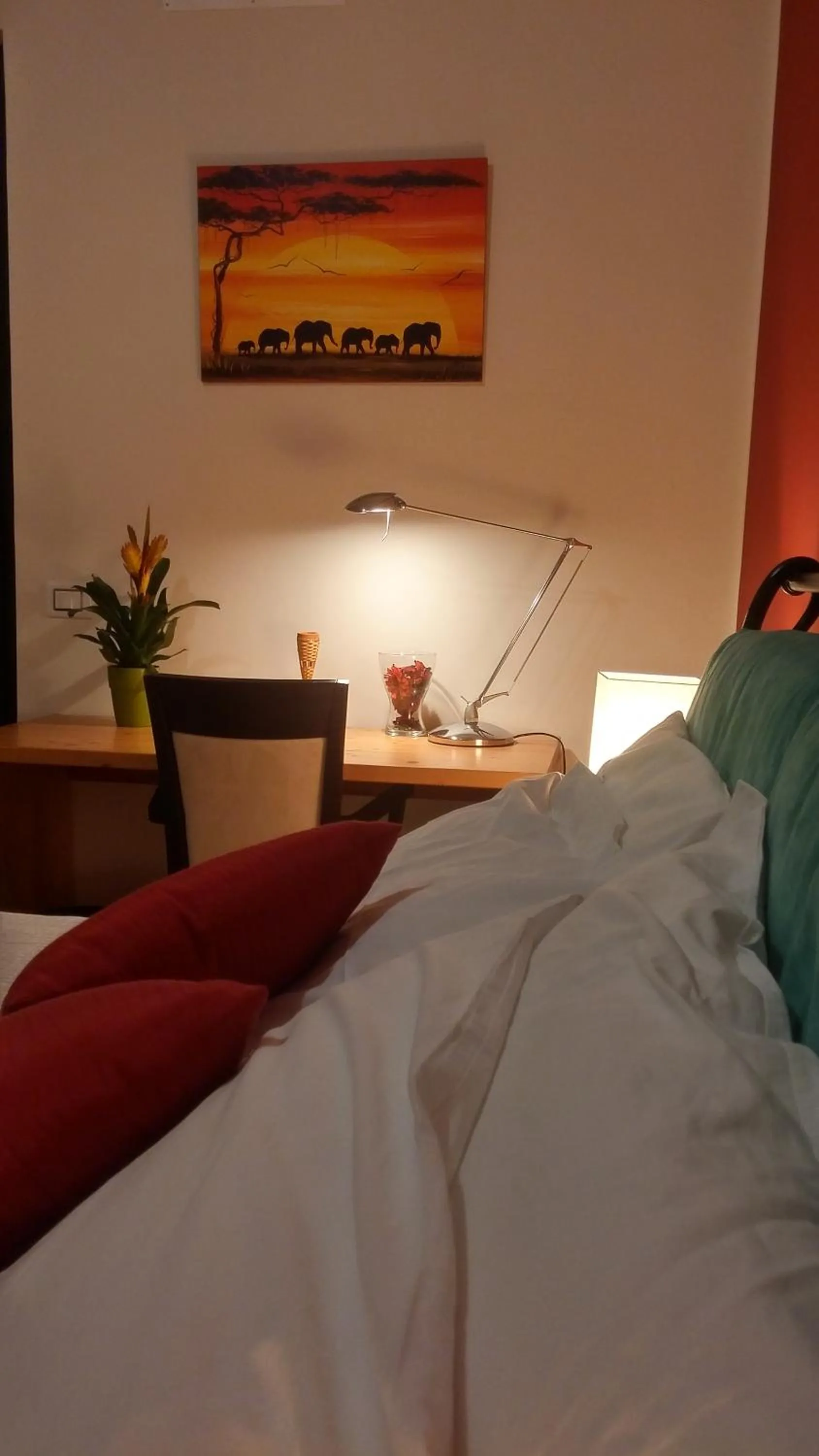 Bedroom, Bed in La Casa del Melograno