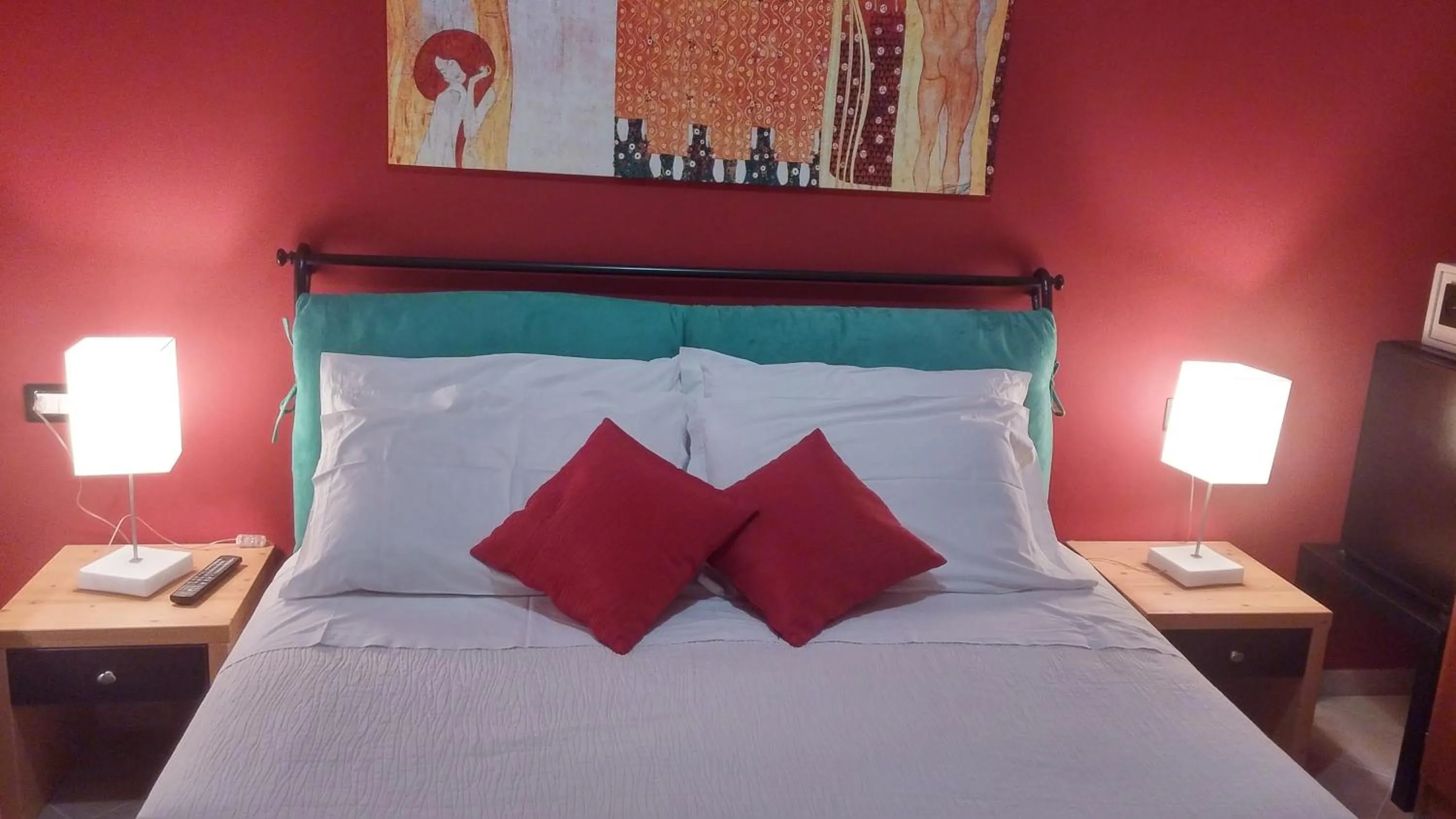 Bedroom, Bed in La Casa del Melograno