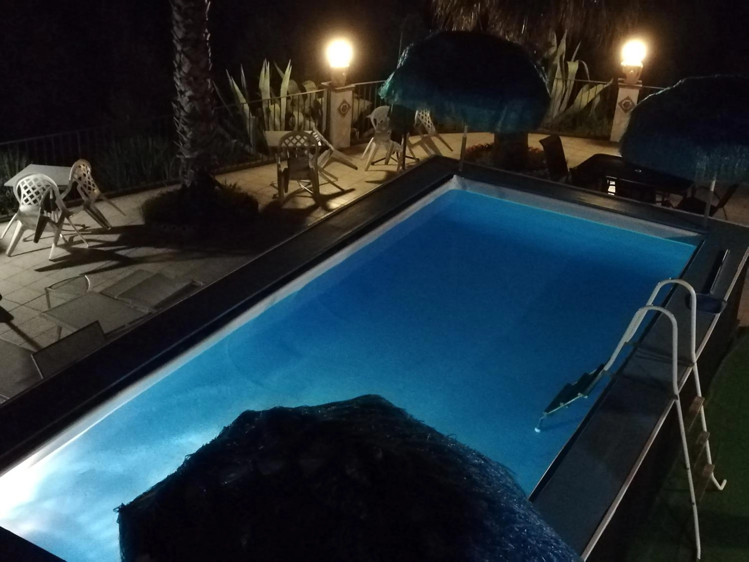 Night in La Casa del Melograno