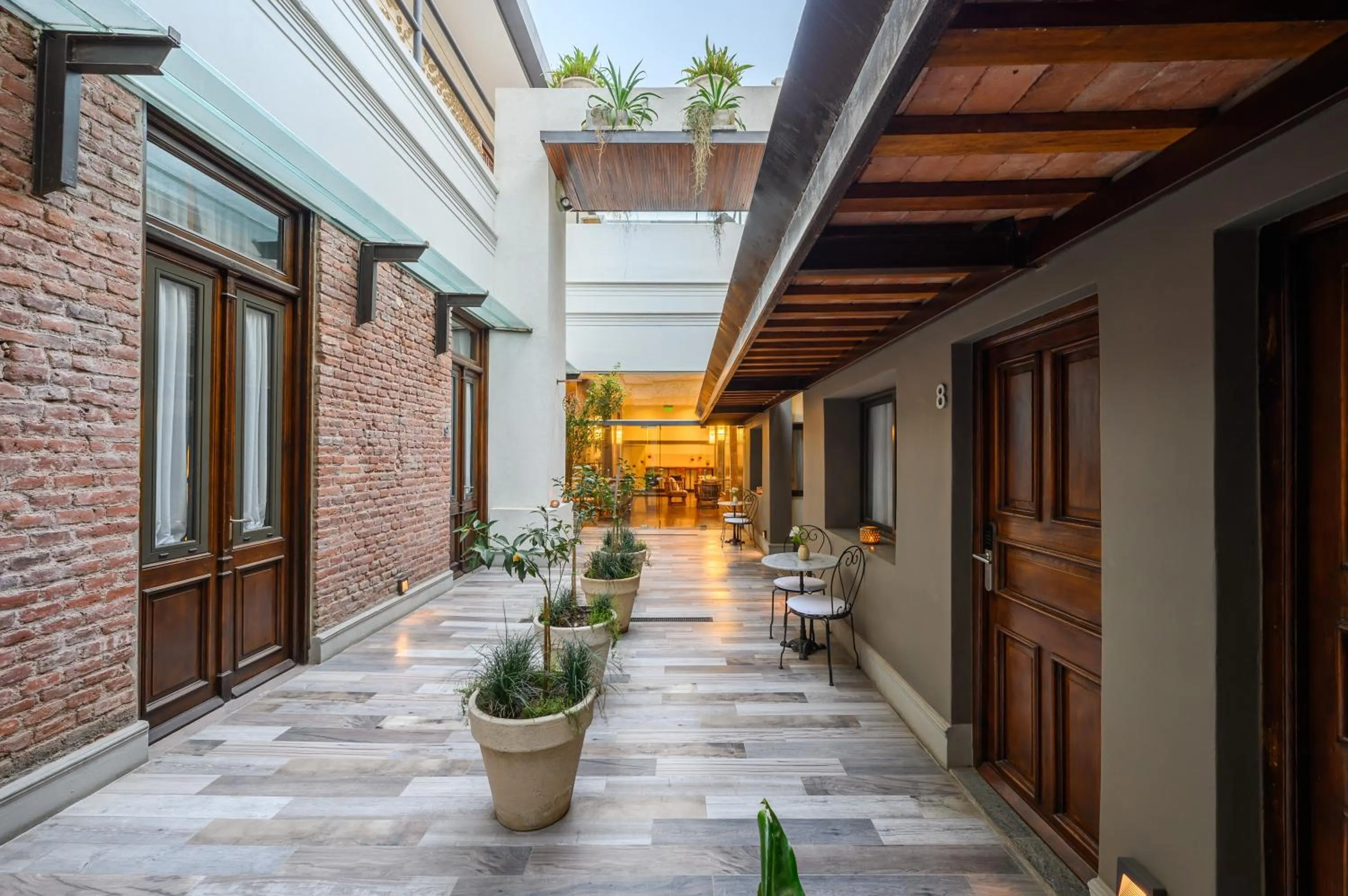 Patio in Azur Hotel & Spa