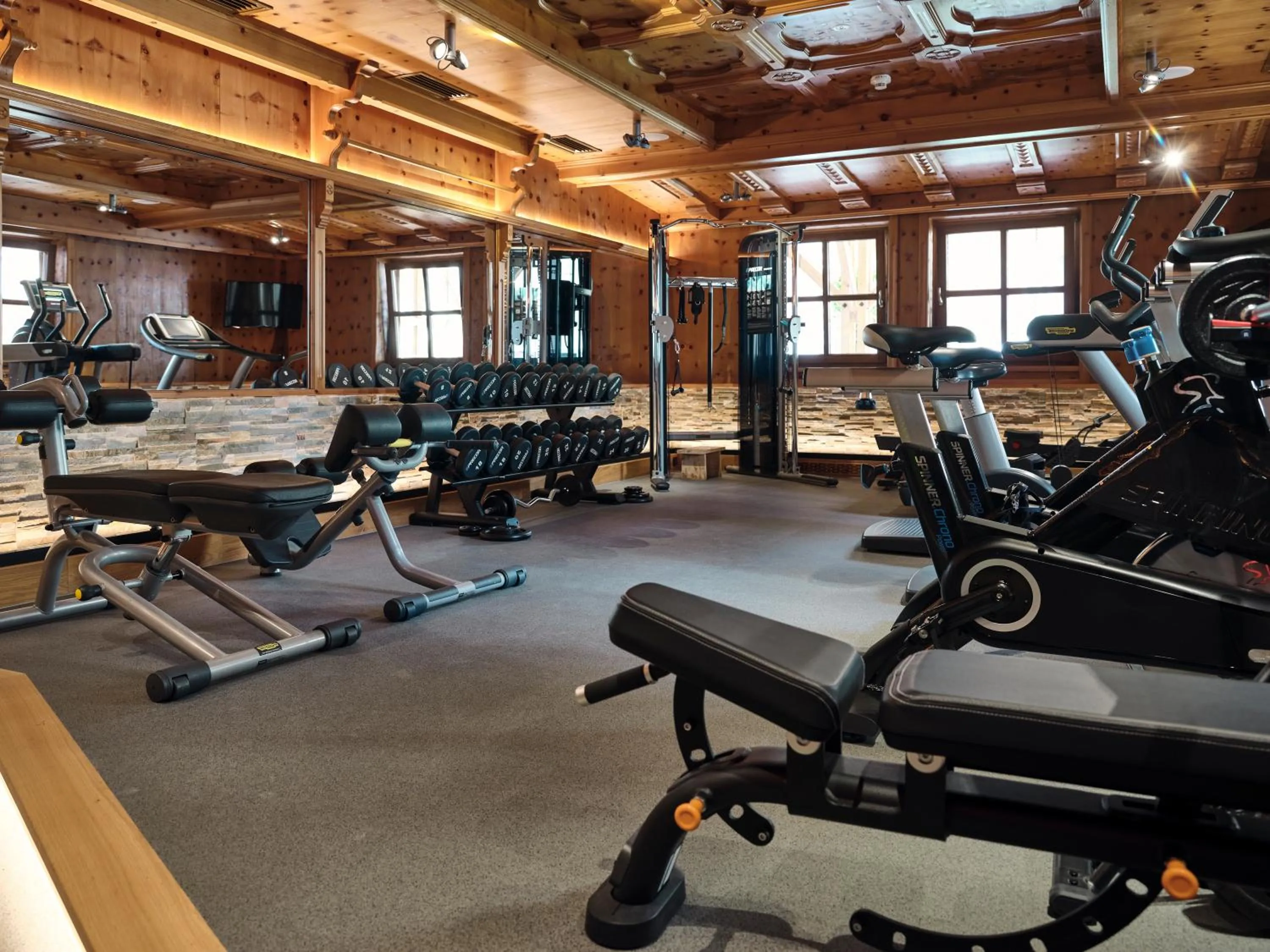 Fitness centre/facilities in Hotel Hasenauer 4 Sterne Superior