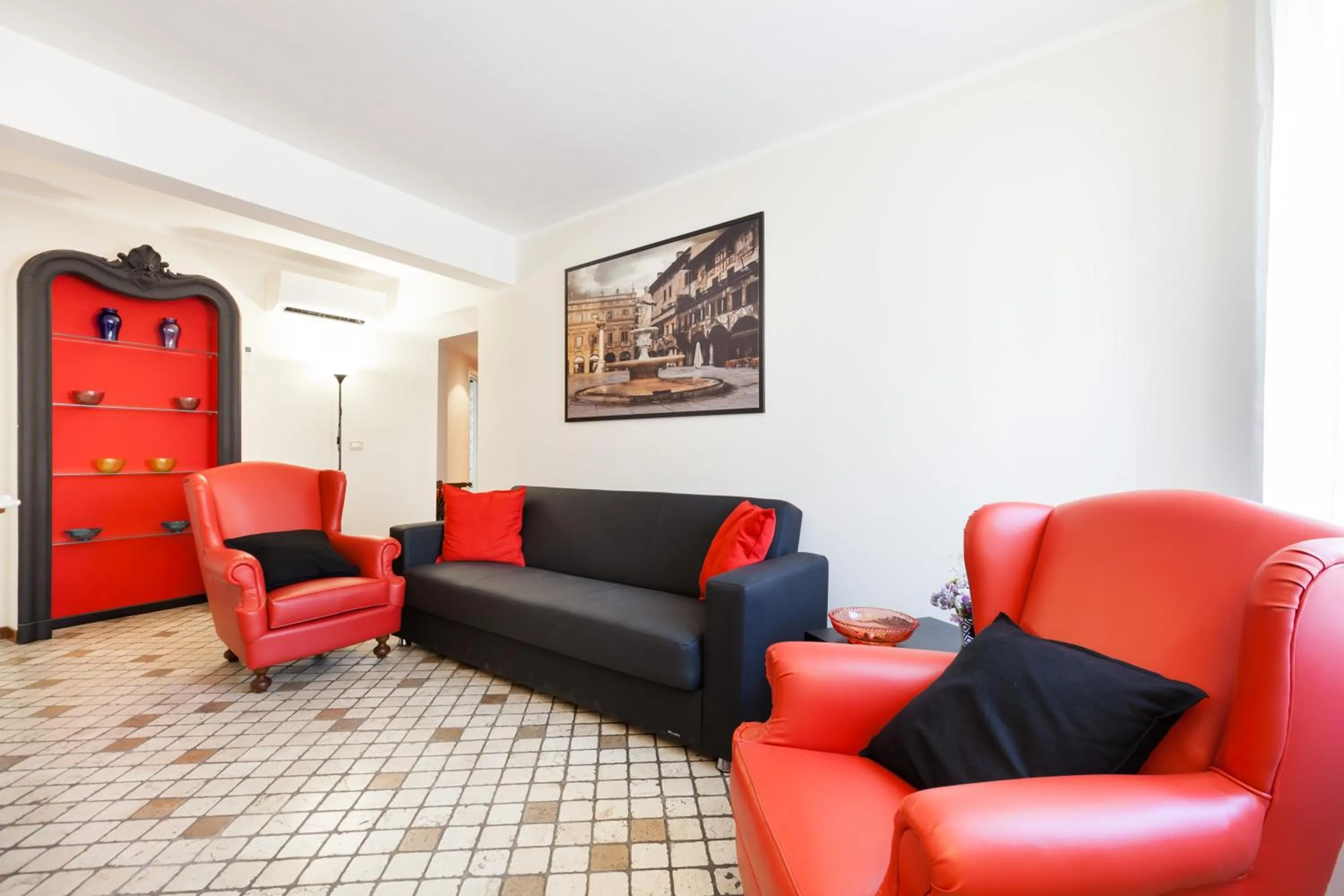 Communal lounge/ TV room in Suite al Vecchio Castello