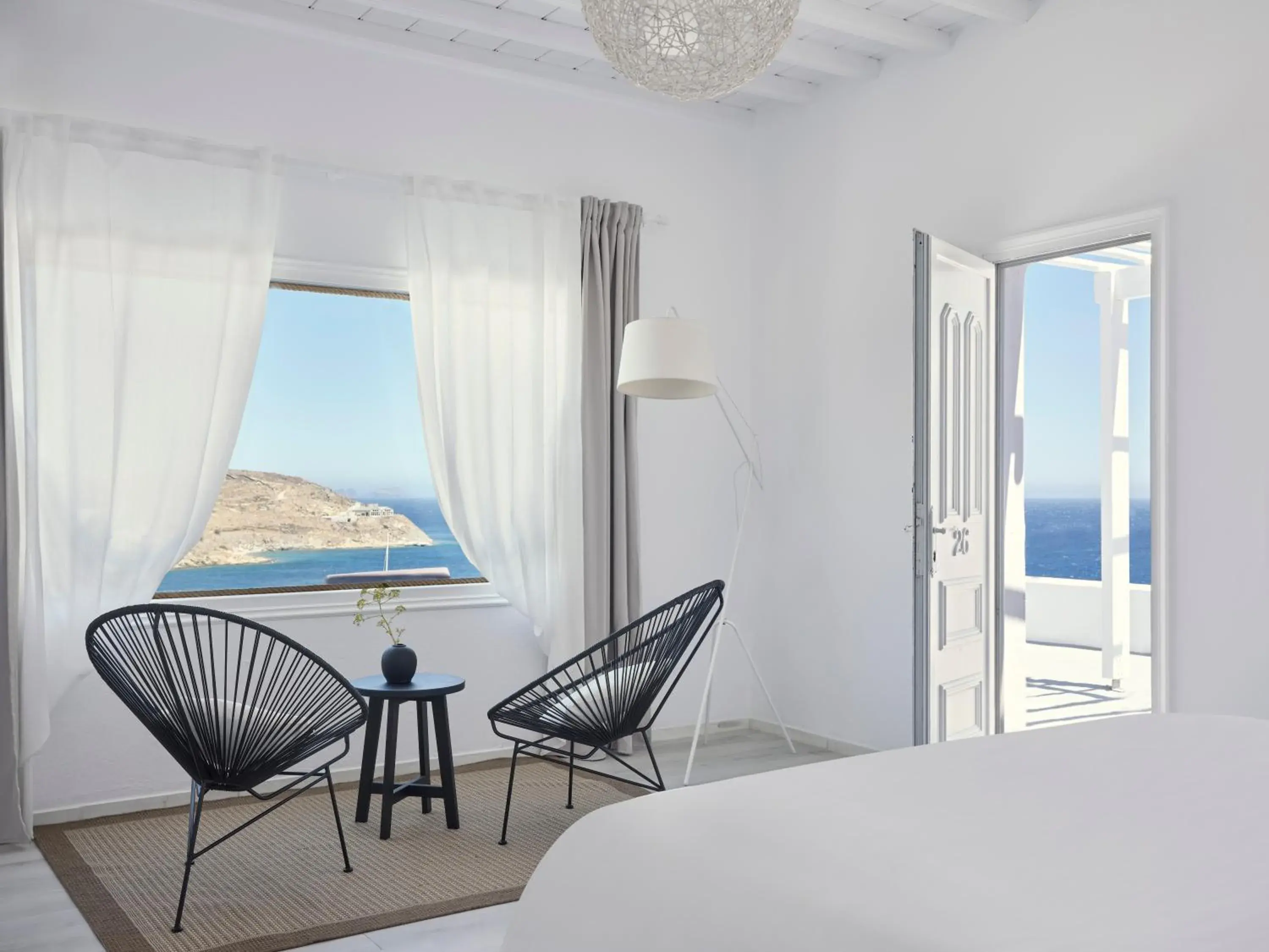 View (from property/room), Bed in Pietra e Mare - Mykonos Moments View (from property/room), Bed in Pietra e Mare - Mykonos Moments