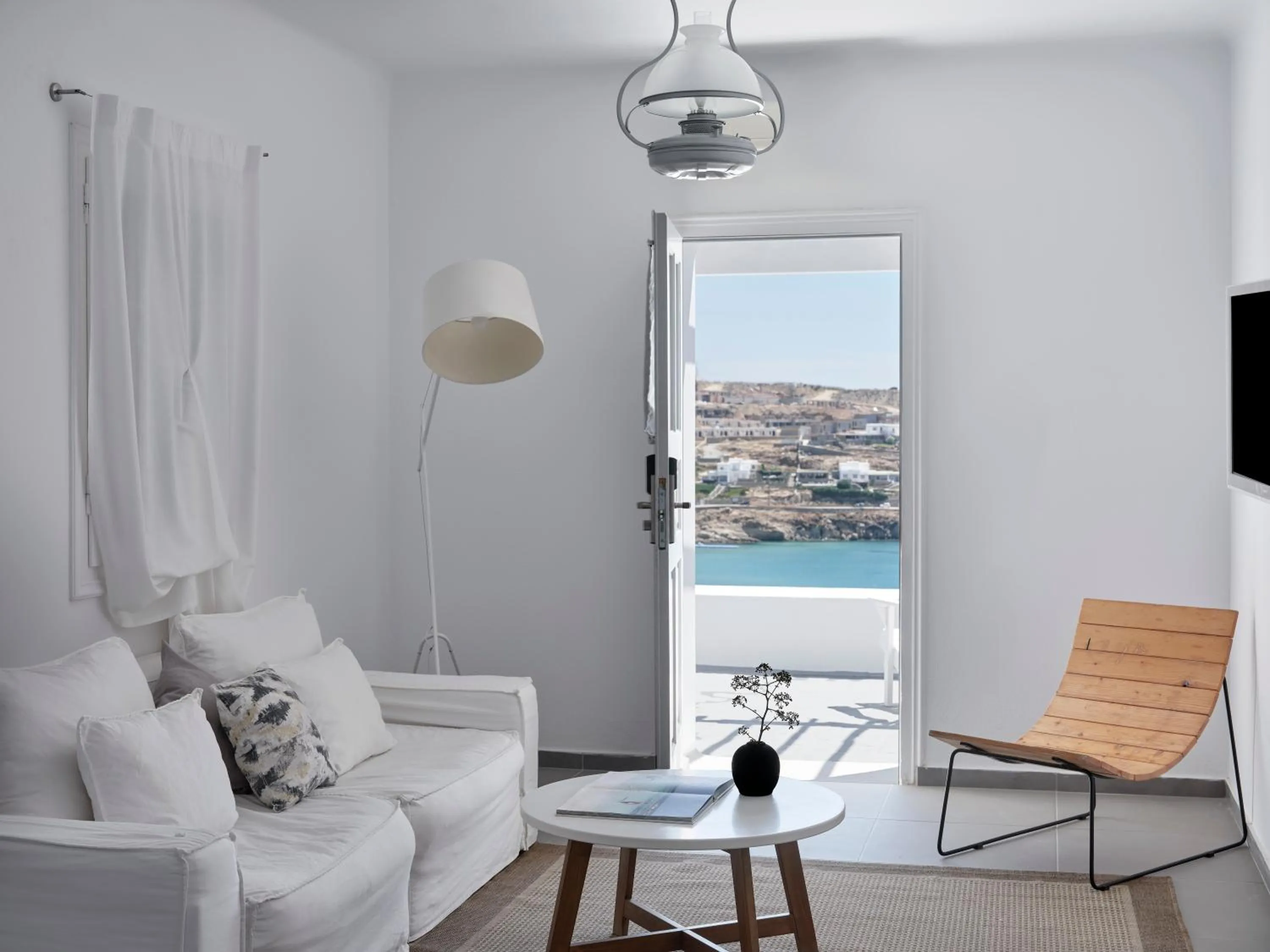 Seating area in Pietra e Mare - Mykonos Moments