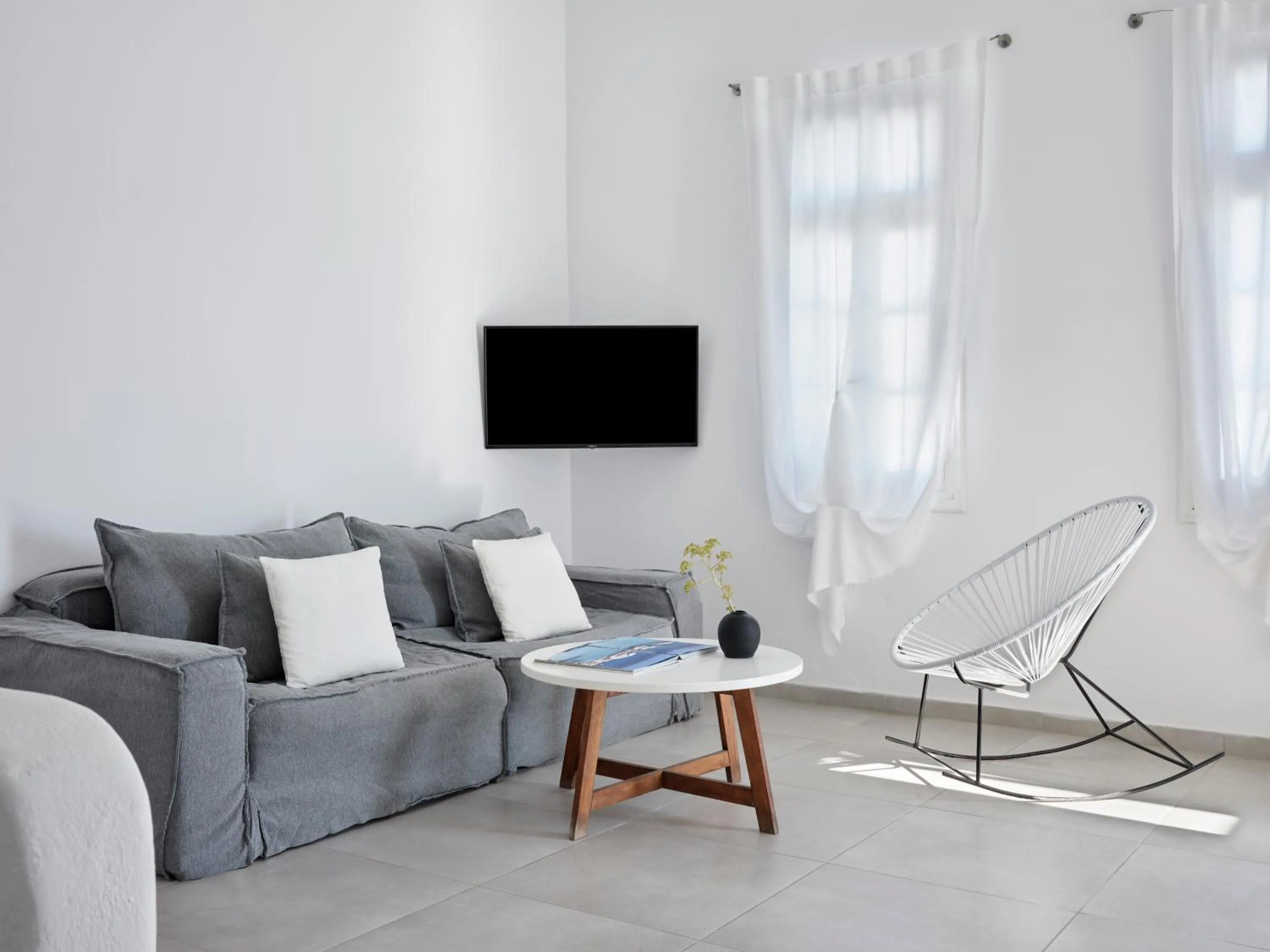 Seating area in Pietra e Mare - Mykonos Moments