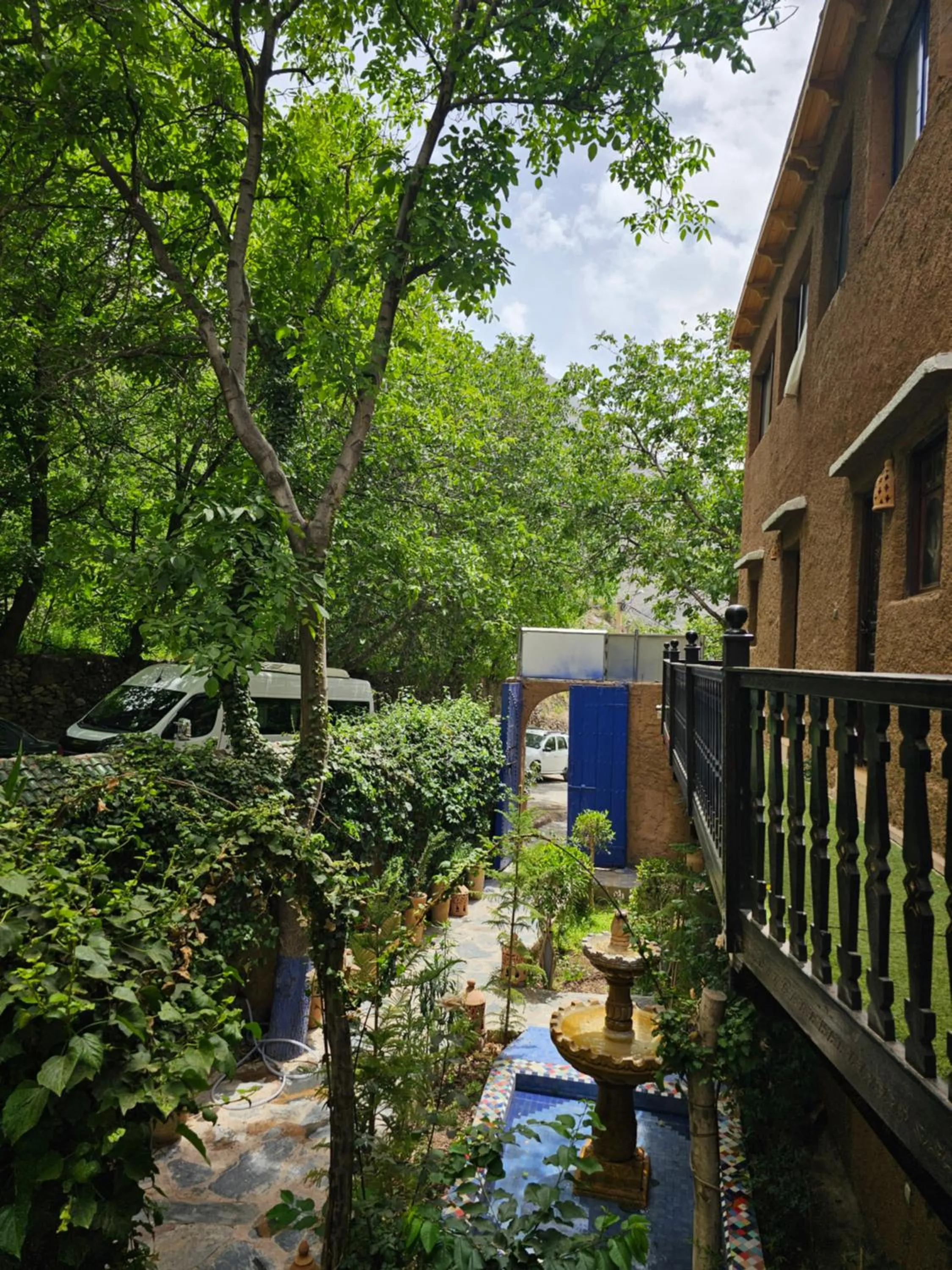 Garden in Riad Oussagou
