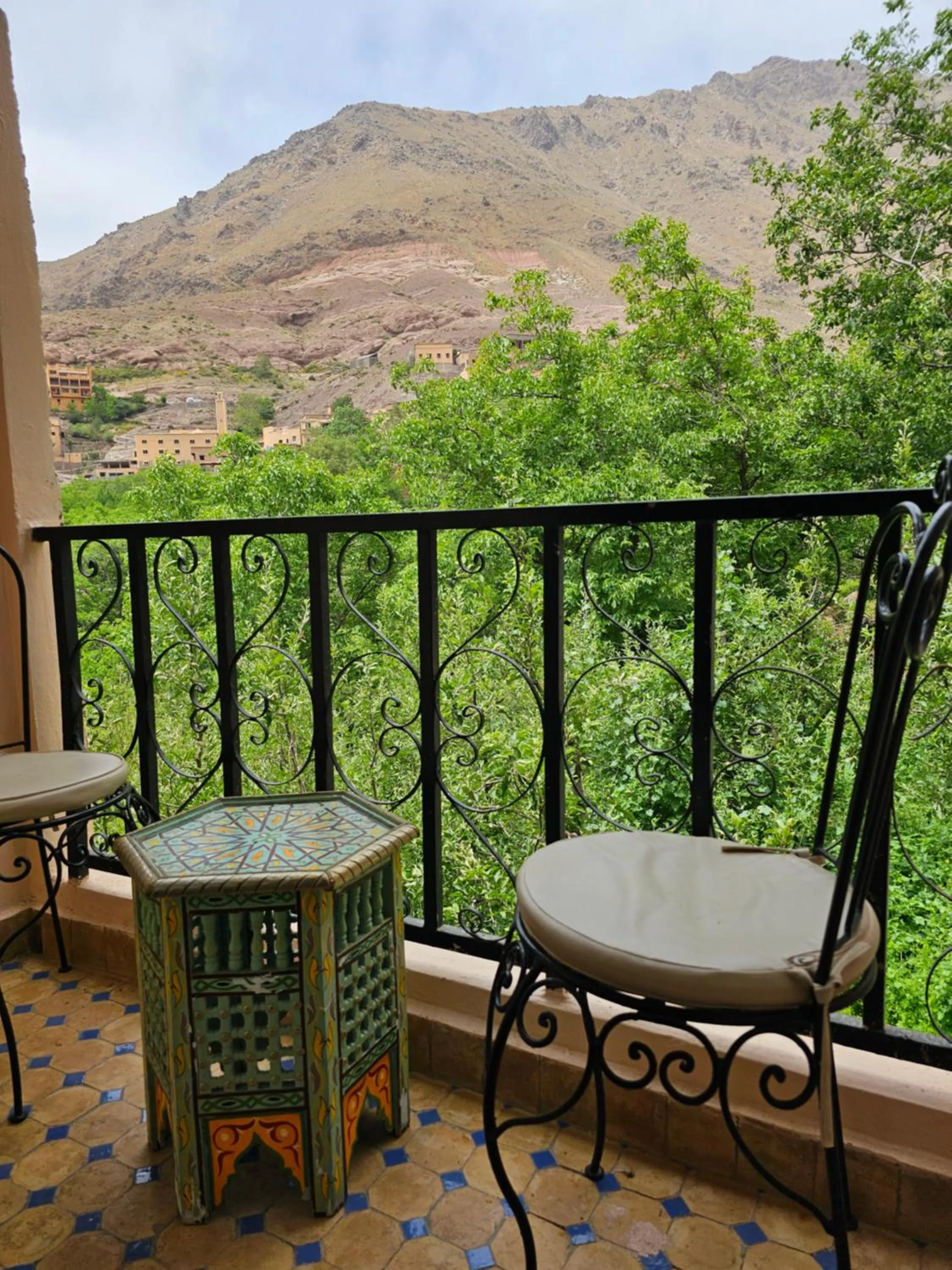 Balcony/Terrace in Riad Oussagou