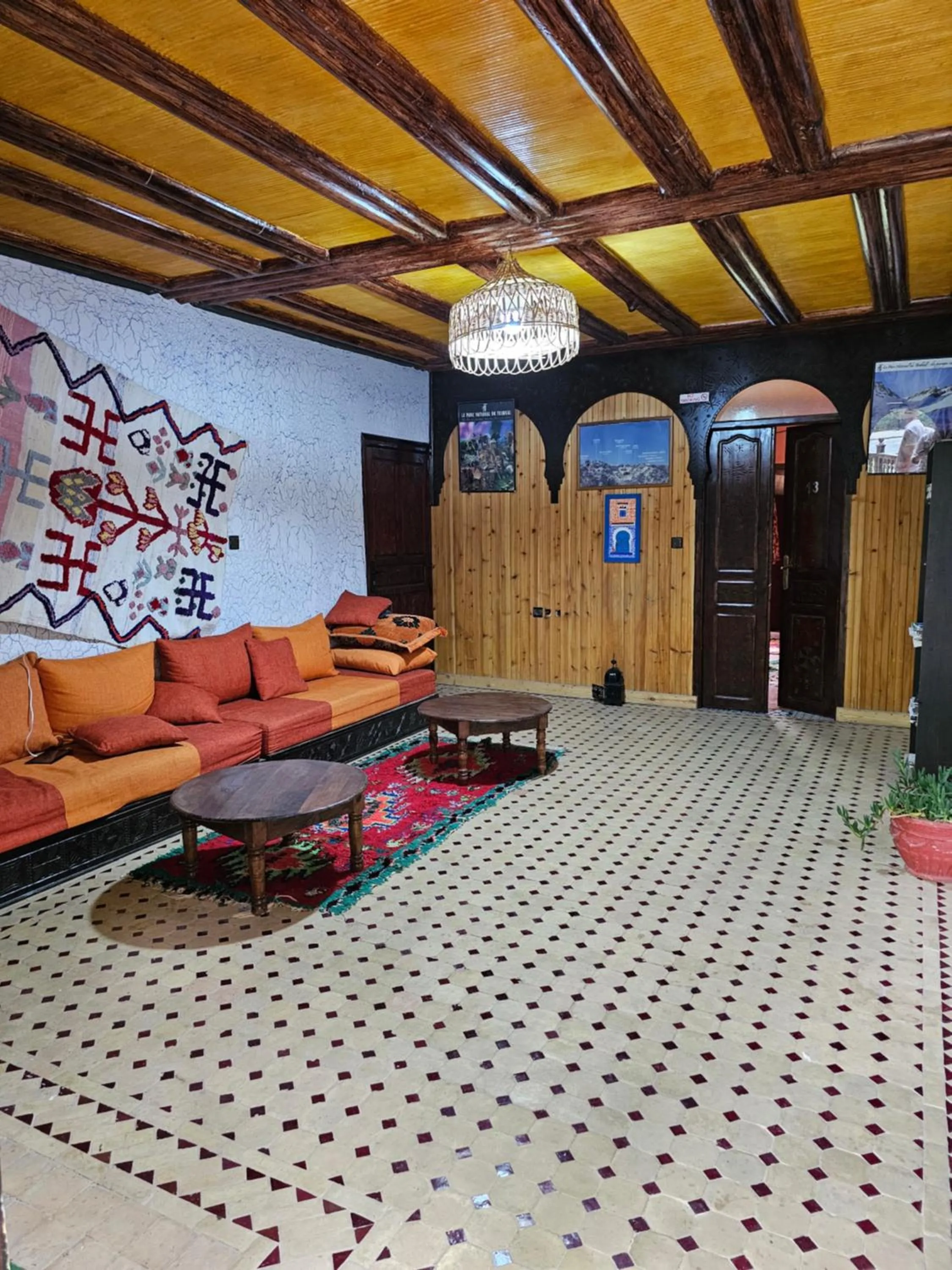 Patio in Riad Oussagou