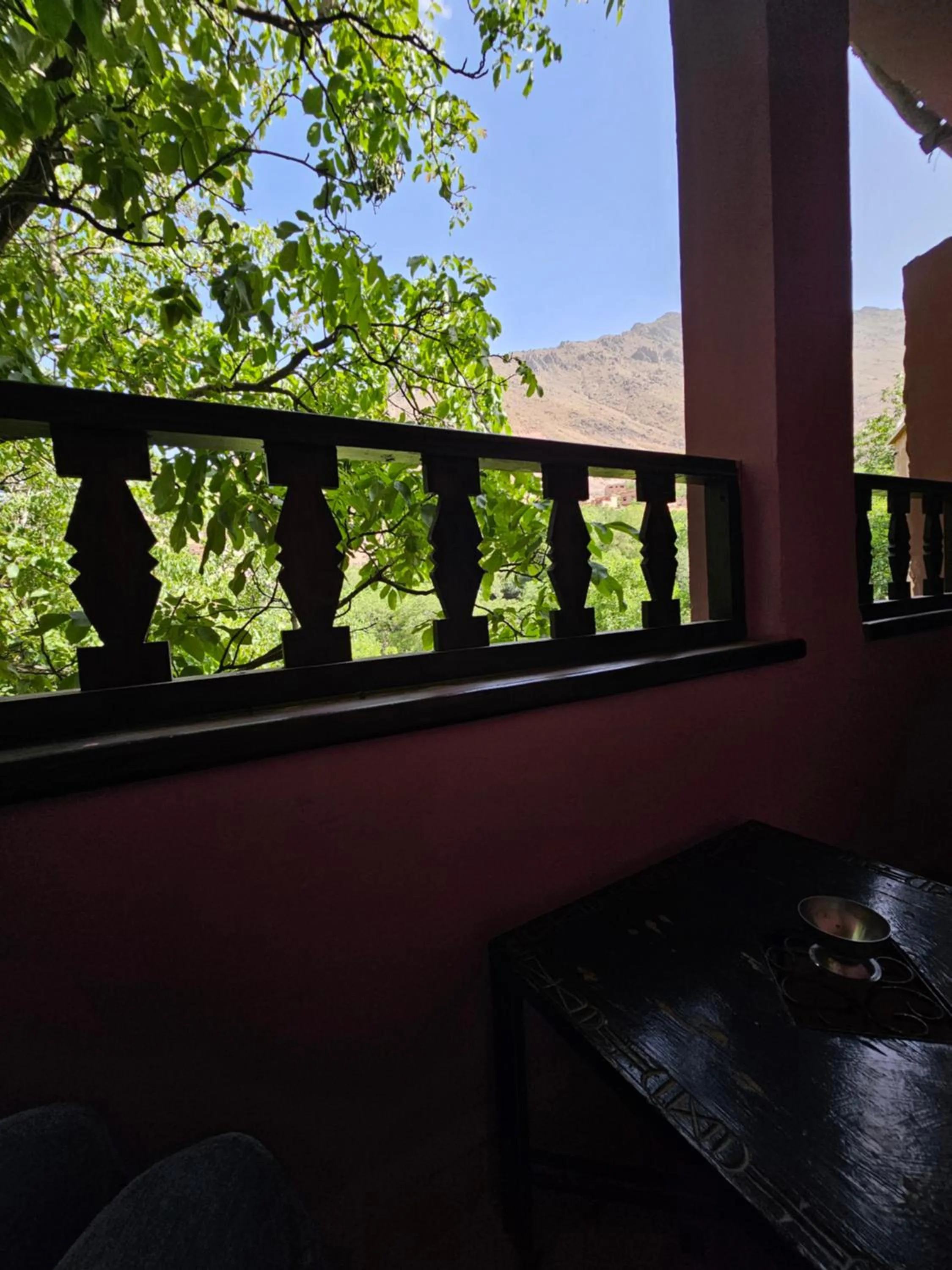 Natural landscape in Riad Oussagou