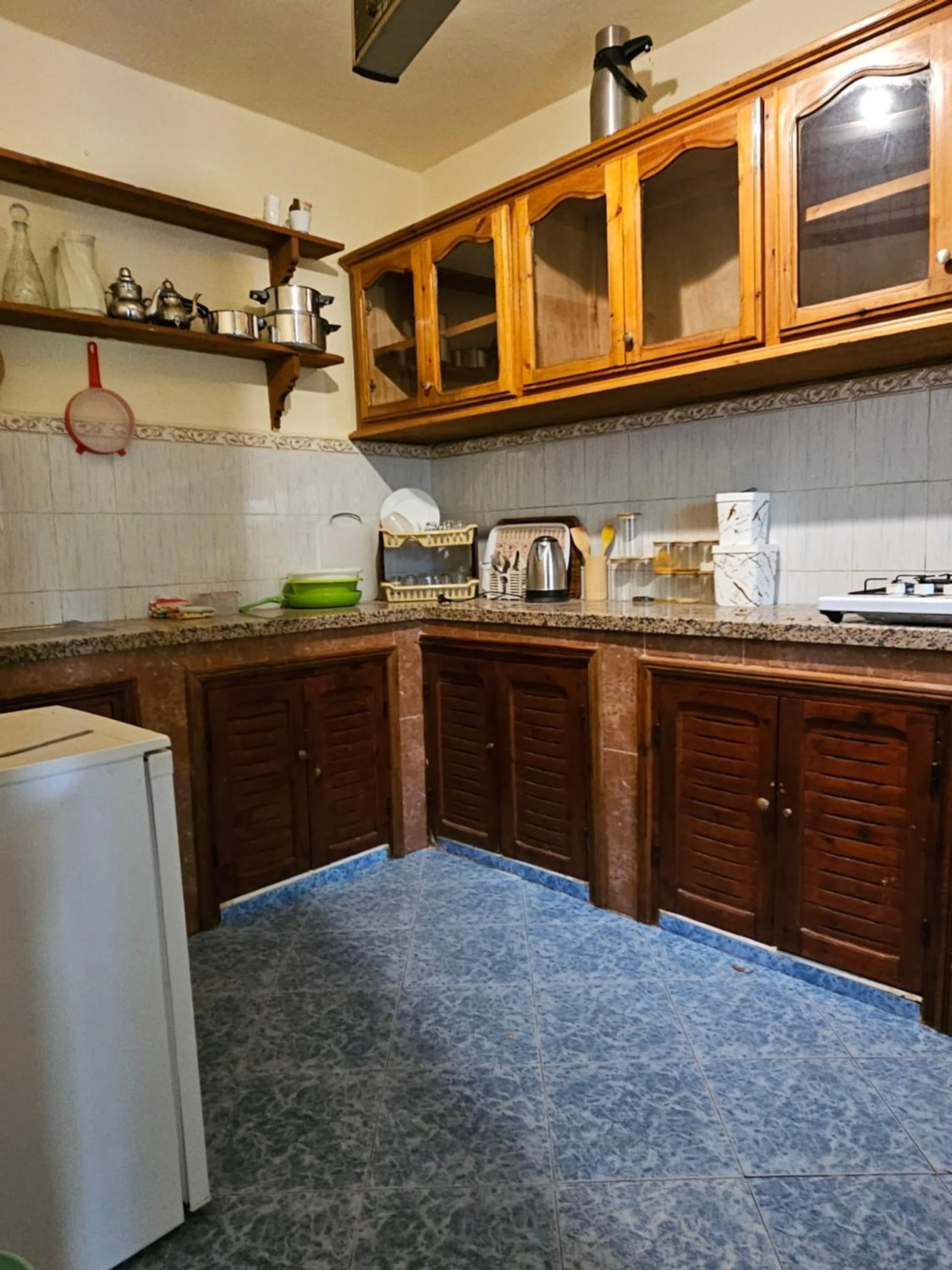 Kitchen or kitchenette in Riad Oussagou