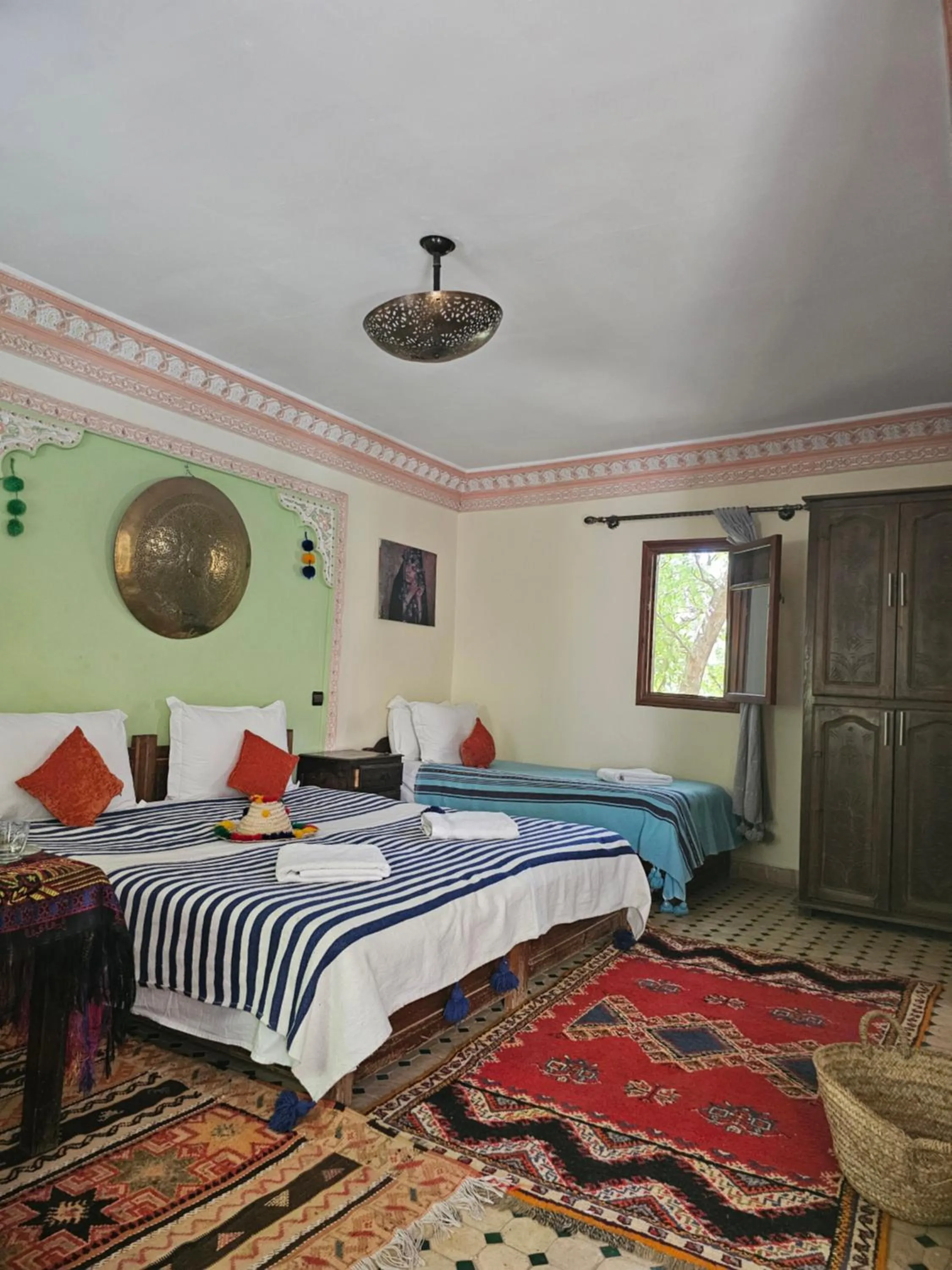 Bedroom, Bed in Riad Oussagou
