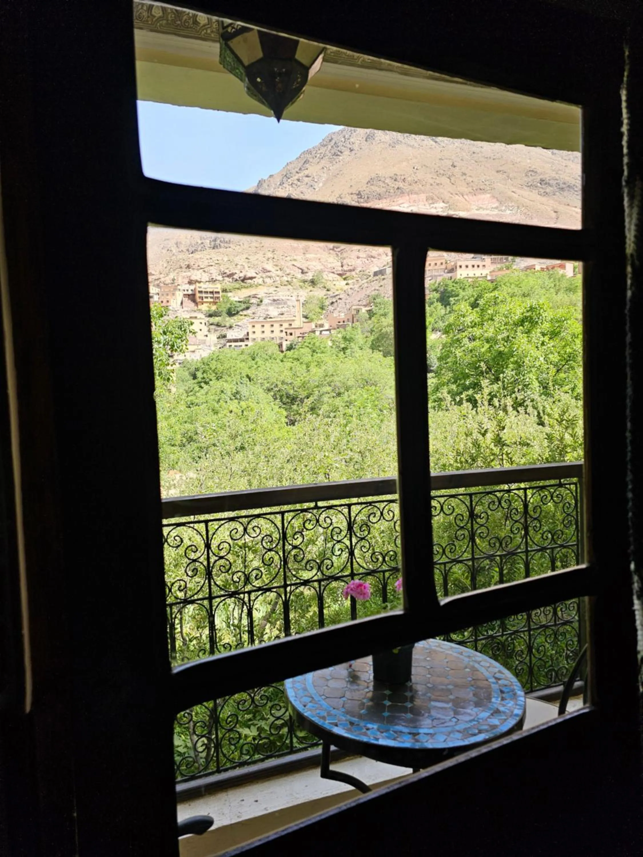 Balcony/Terrace in Riad Oussagou