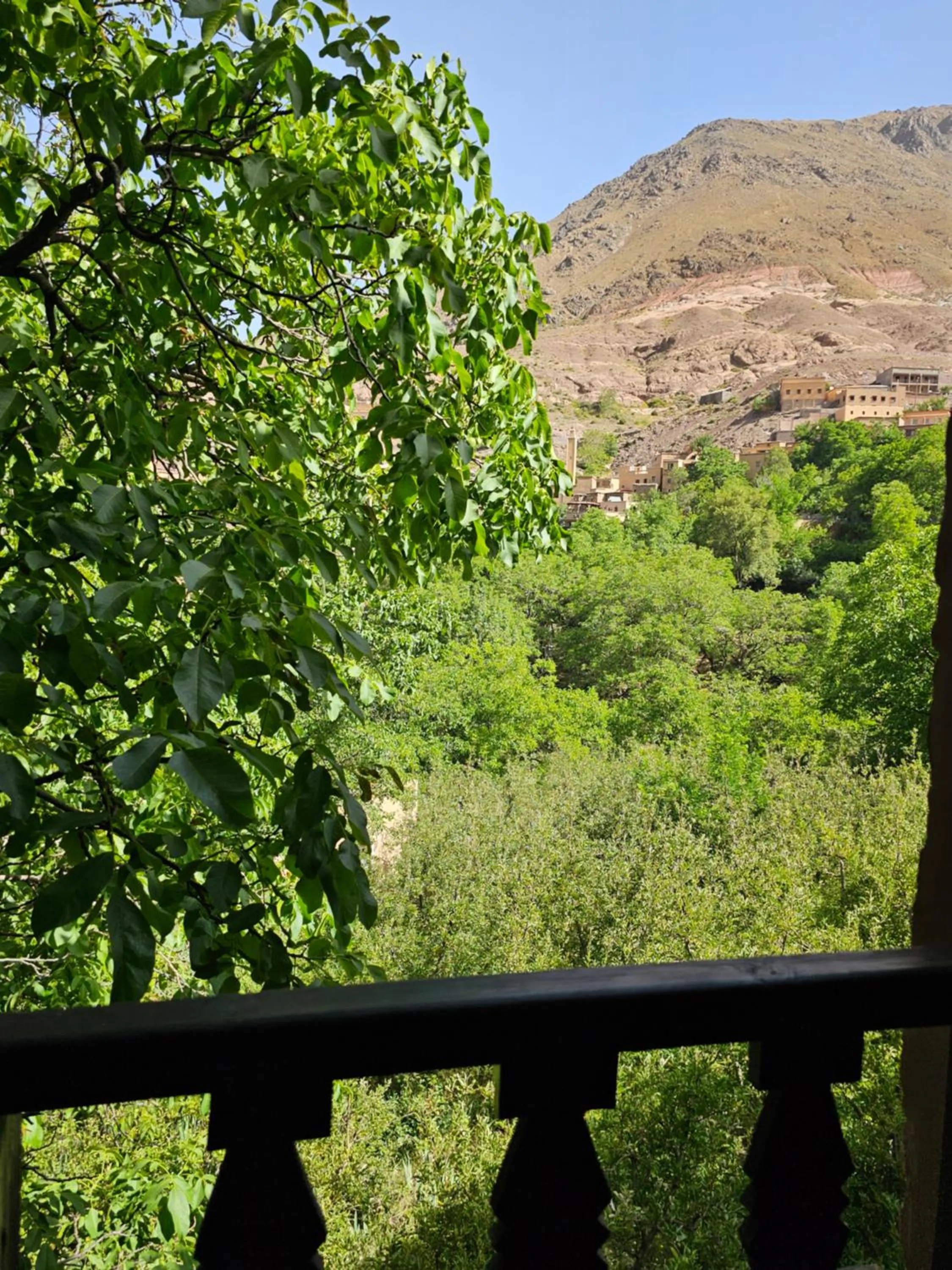 Balcony/Terrace in Riad Oussagou