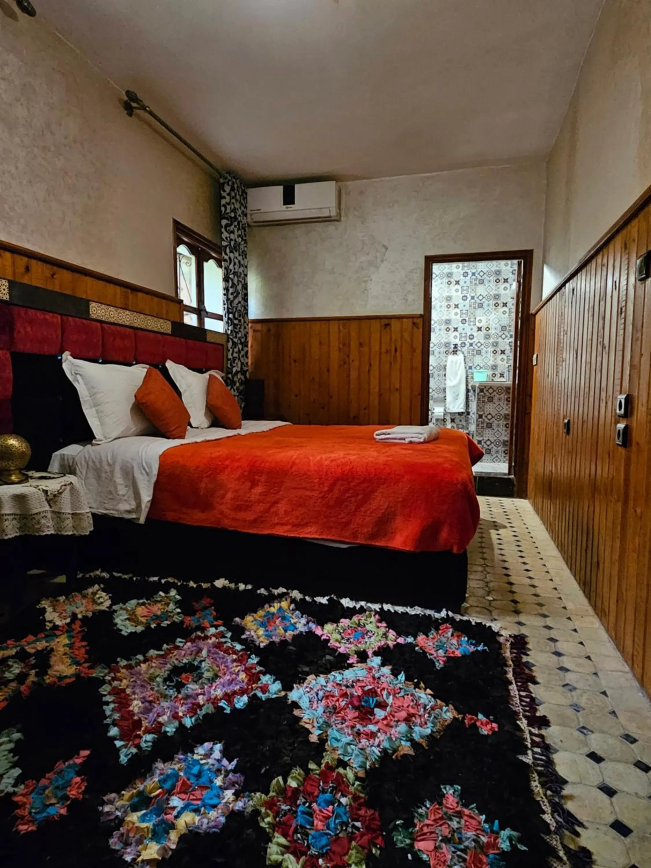 Bedroom, Bed in Riad Oussagou