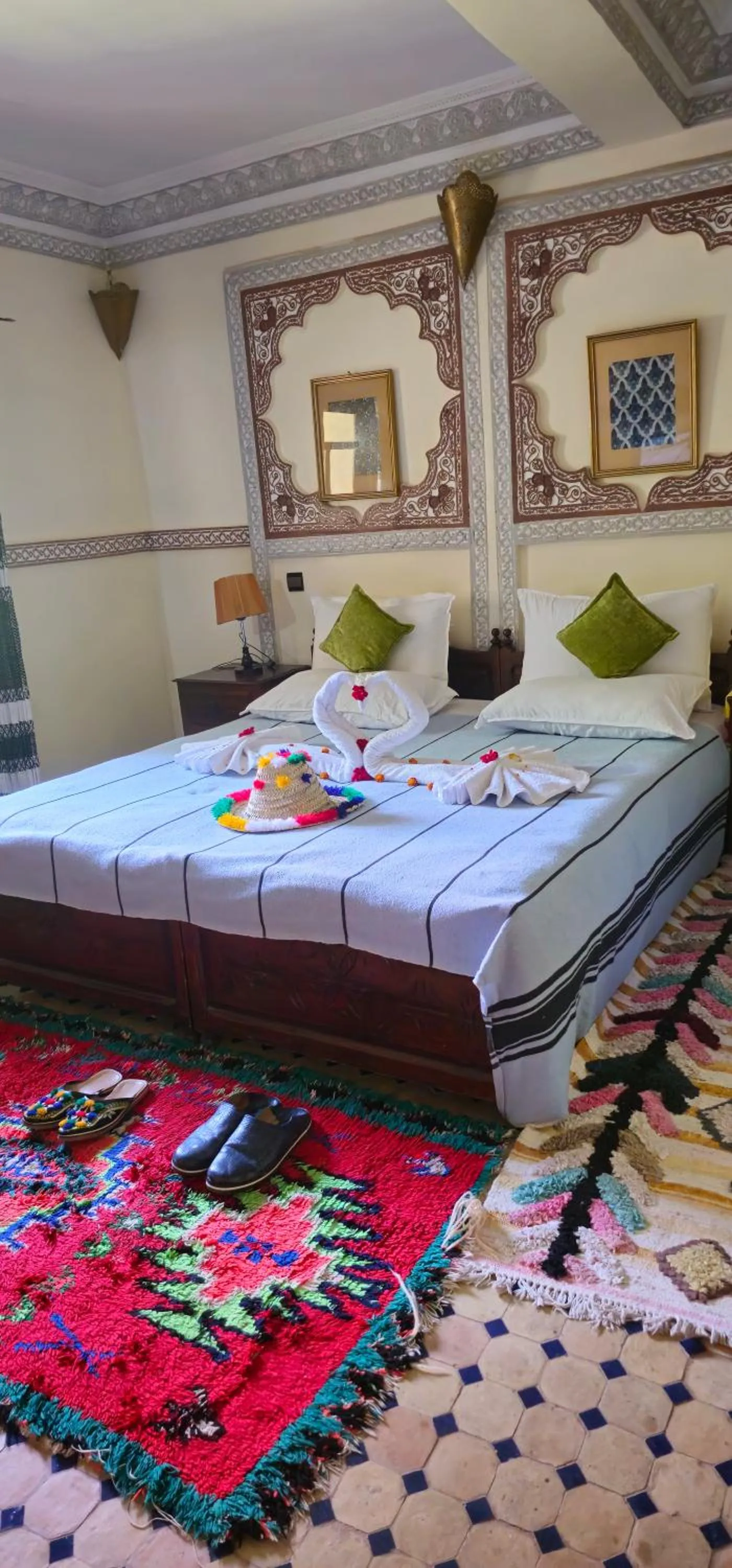 Bedroom, Bed in Riad Oussagou