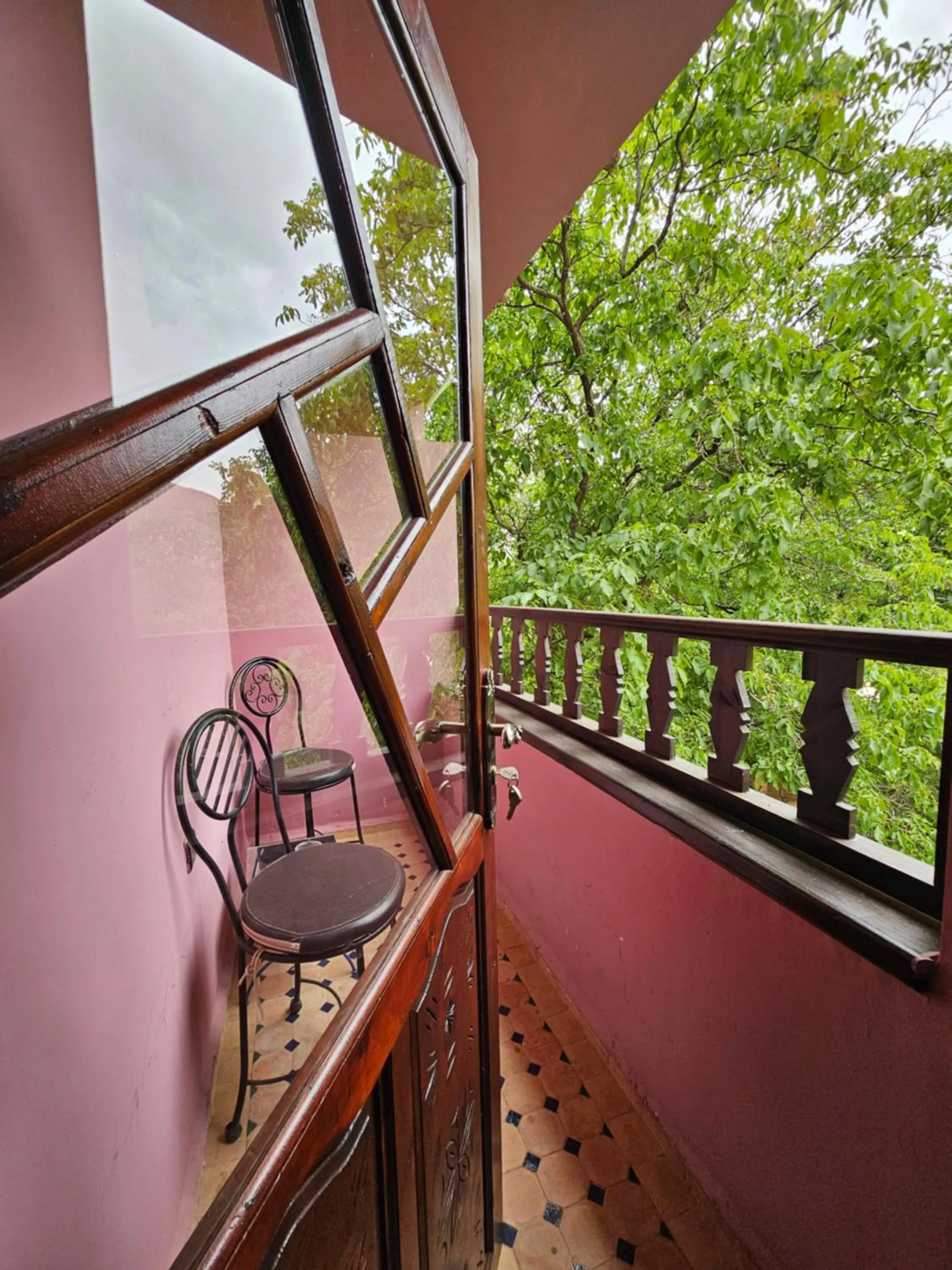 Balcony/Terrace in Riad Oussagou