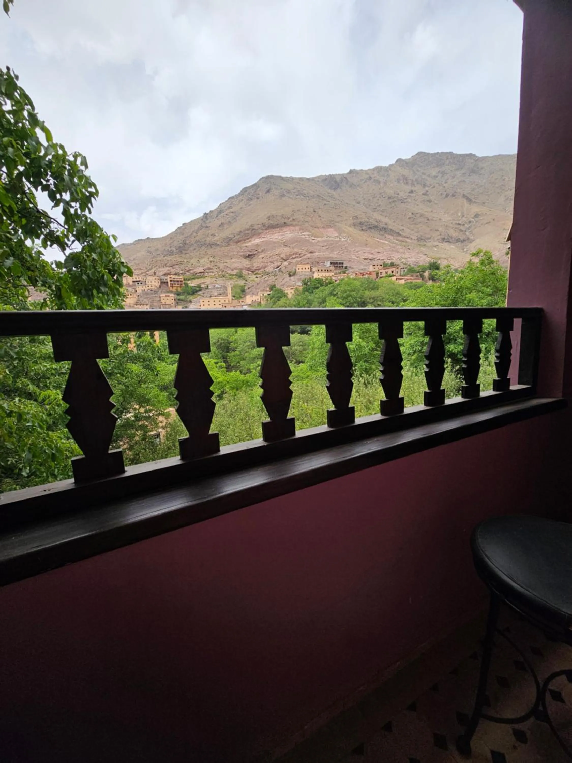 Balcony/Terrace in Riad Oussagou