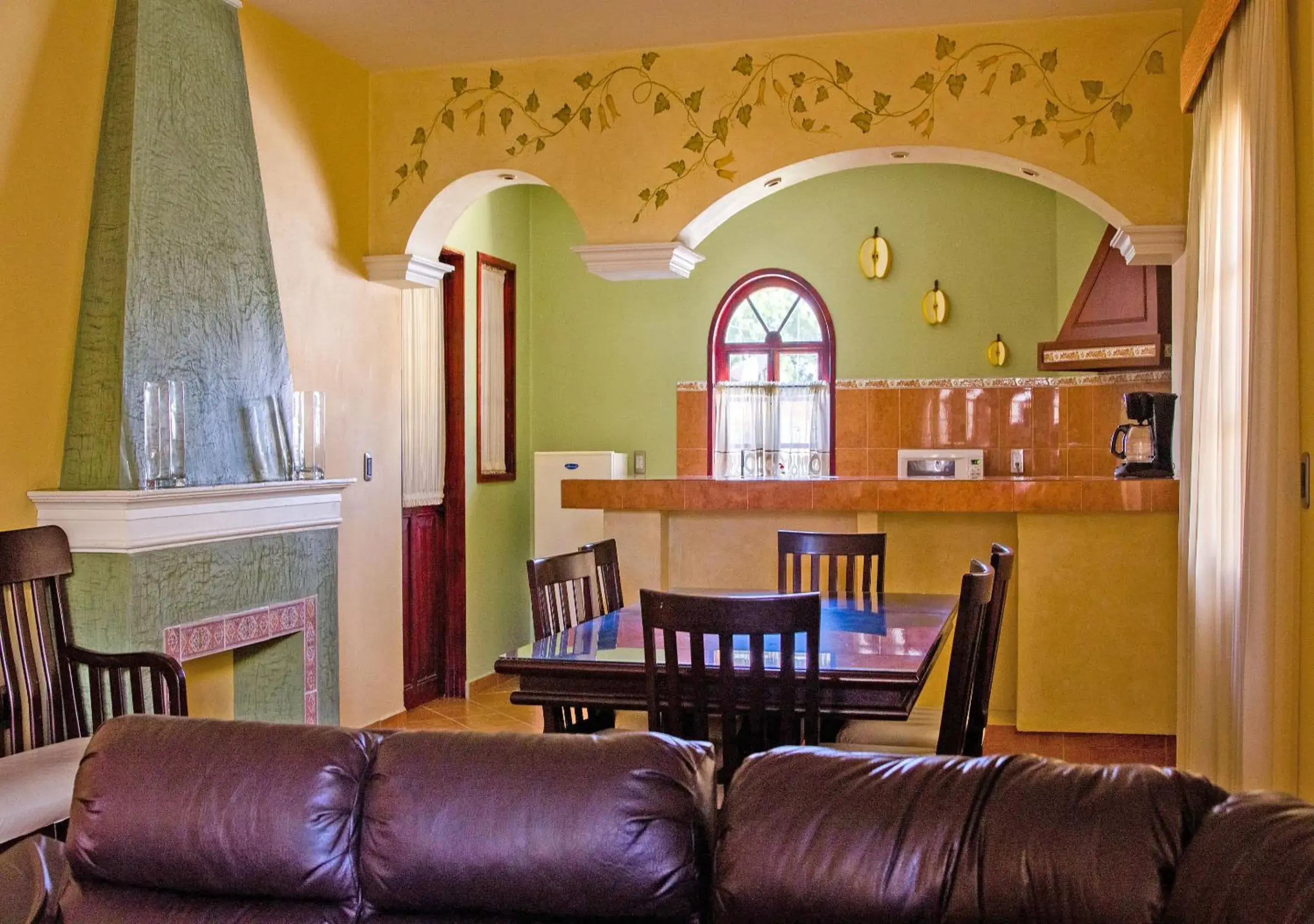 Living room in Suites Bello Xochimilco Living room in Suites Bello Xochimilco