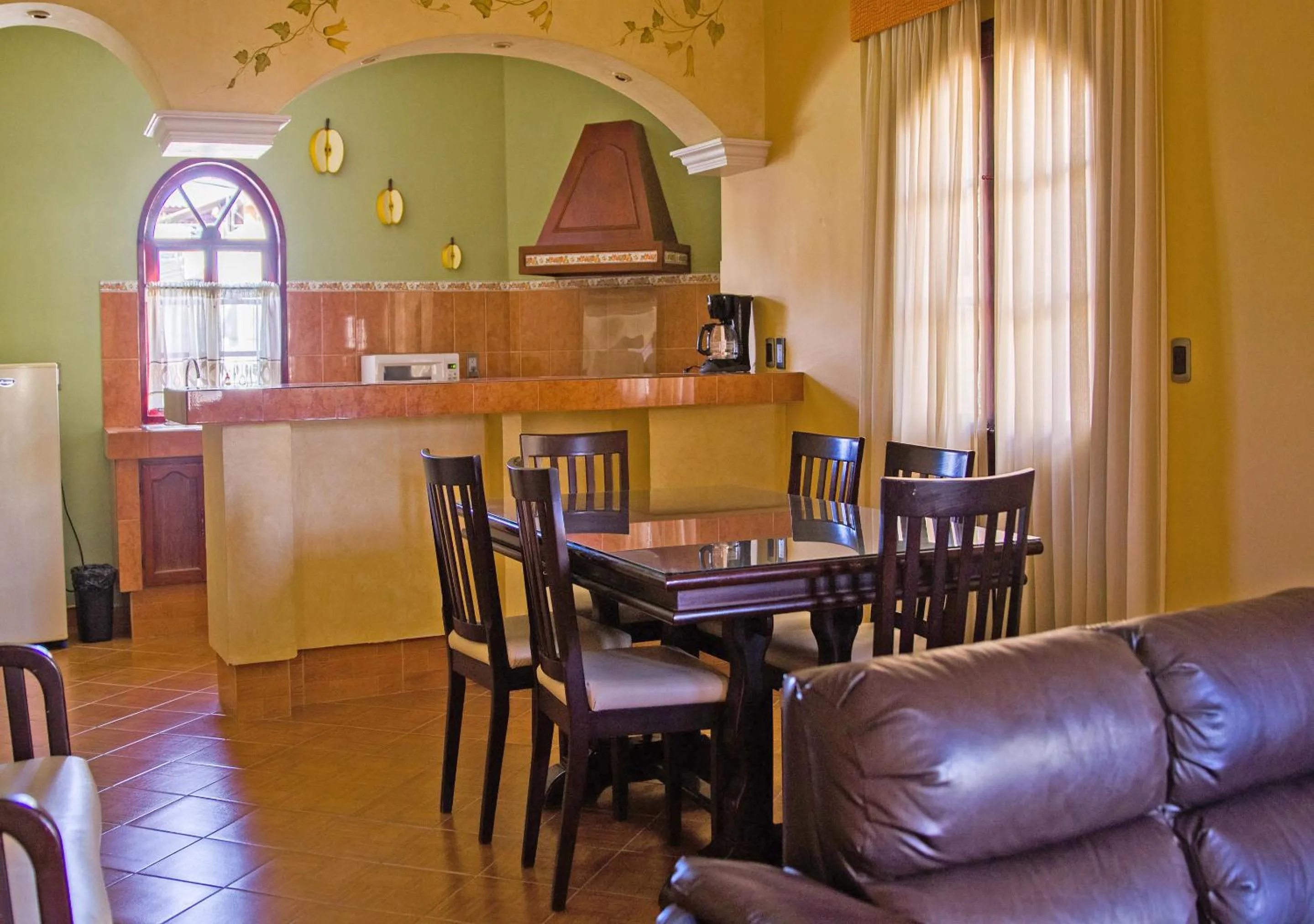 Living room in Suites Bello Xochimilco