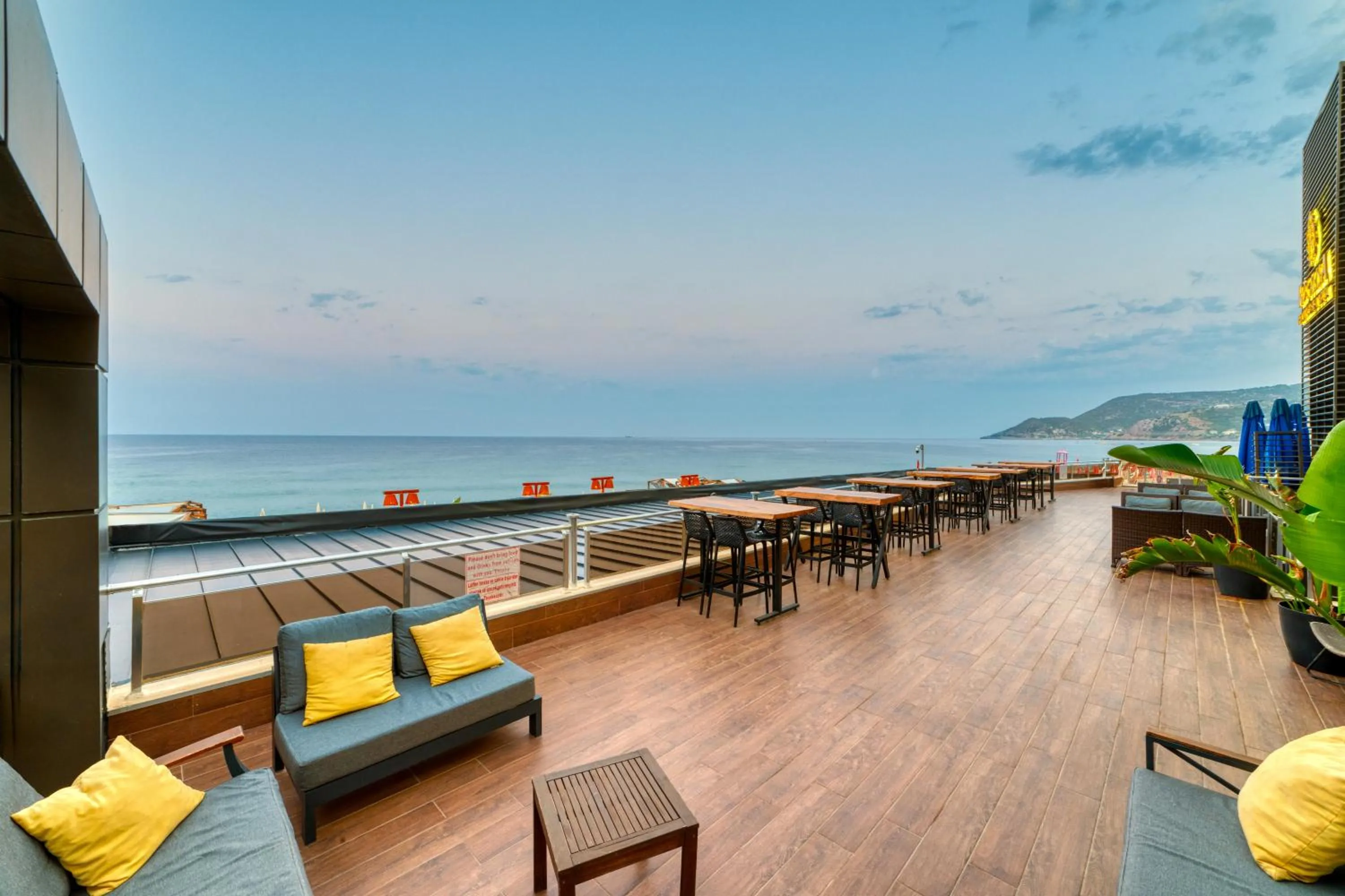 Patio in Royalisa Palmiye Beach Hotel Adult Only
