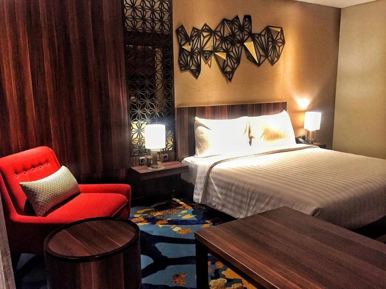 Bedroom, Bed in Grand Soll Marina Hotel