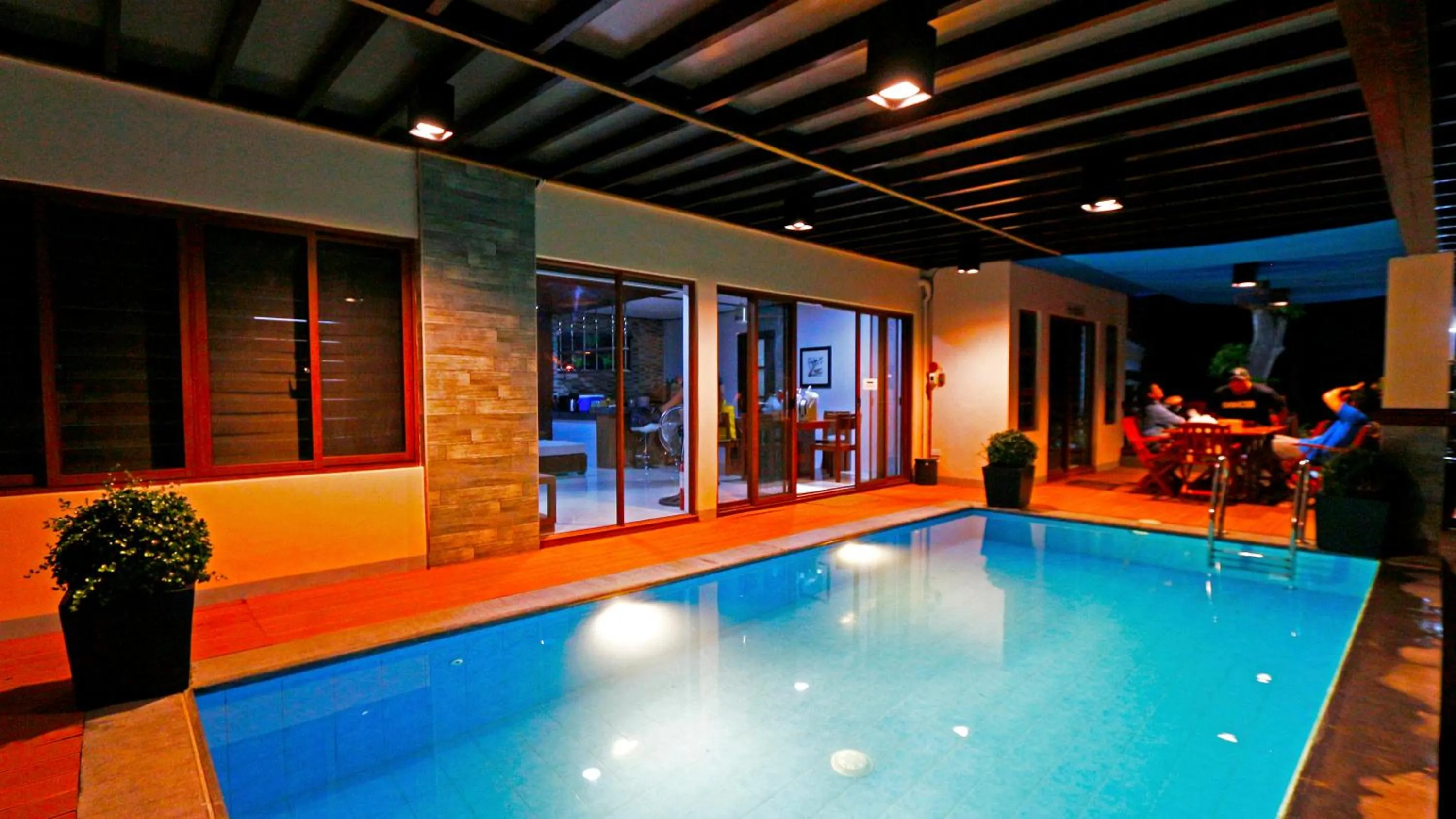 People in Noni's Resort