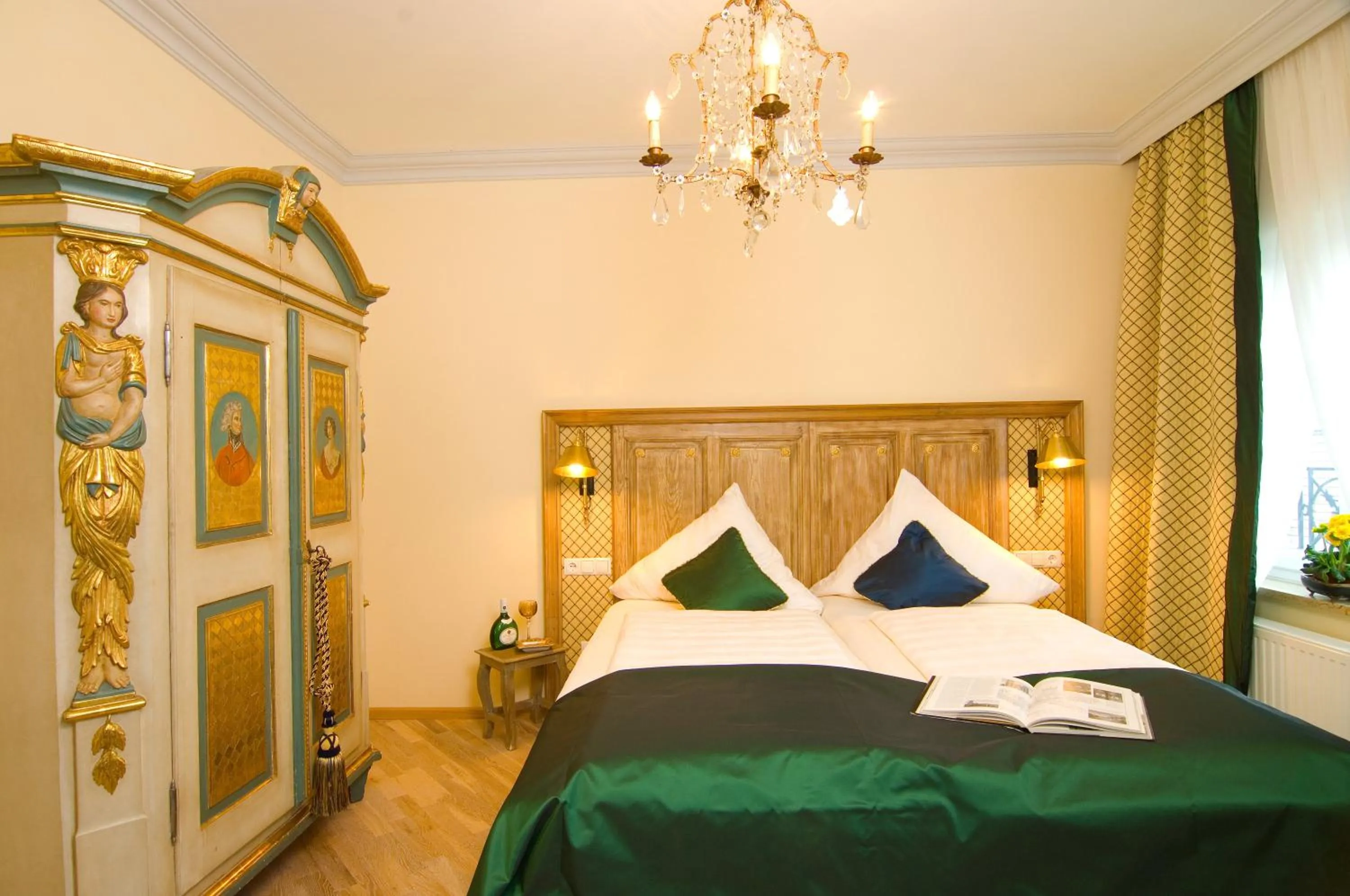 Bed in Der Platengarten