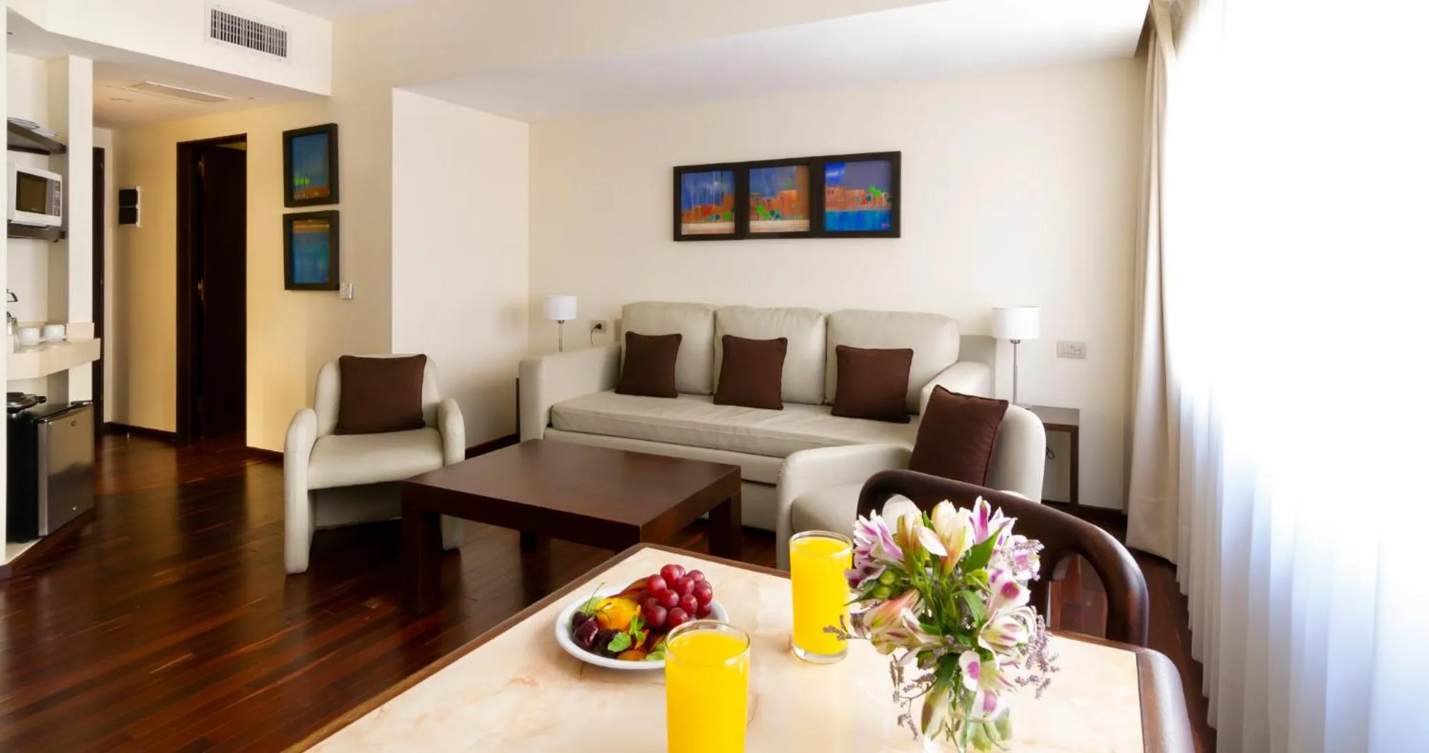 Living room in Park Royal City Buenos Aires