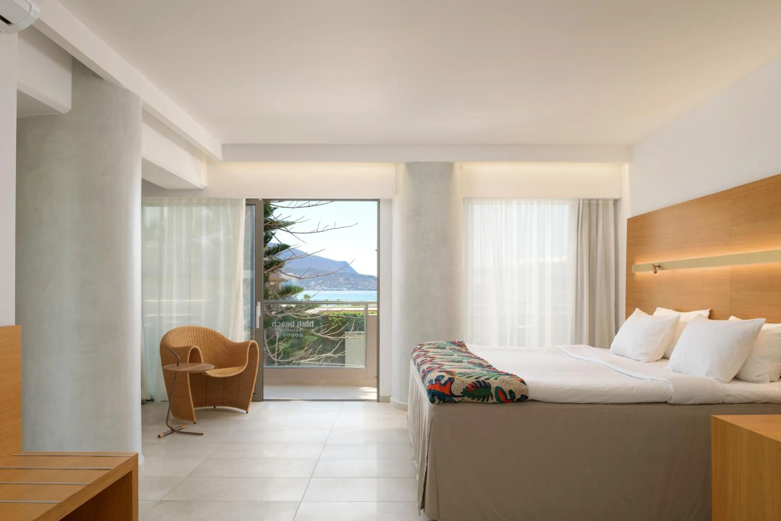 Bed in High Beach Resort