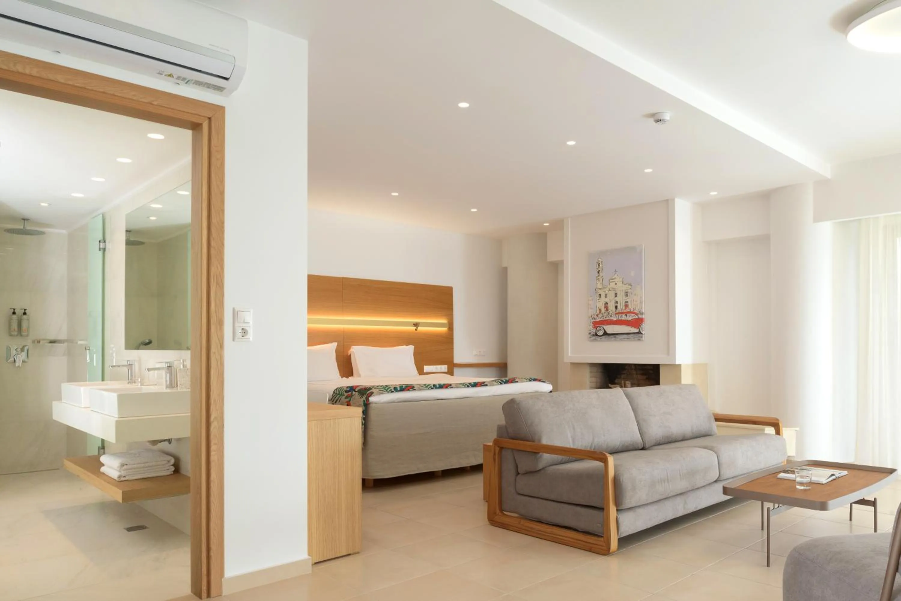 Bed in High Beach Resort