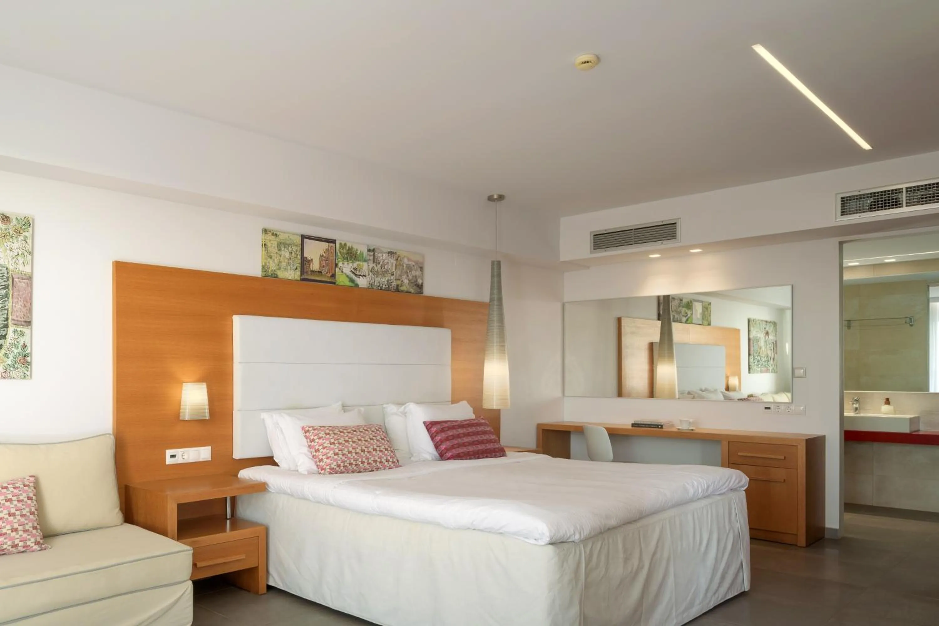 Bed in High Beach Resort