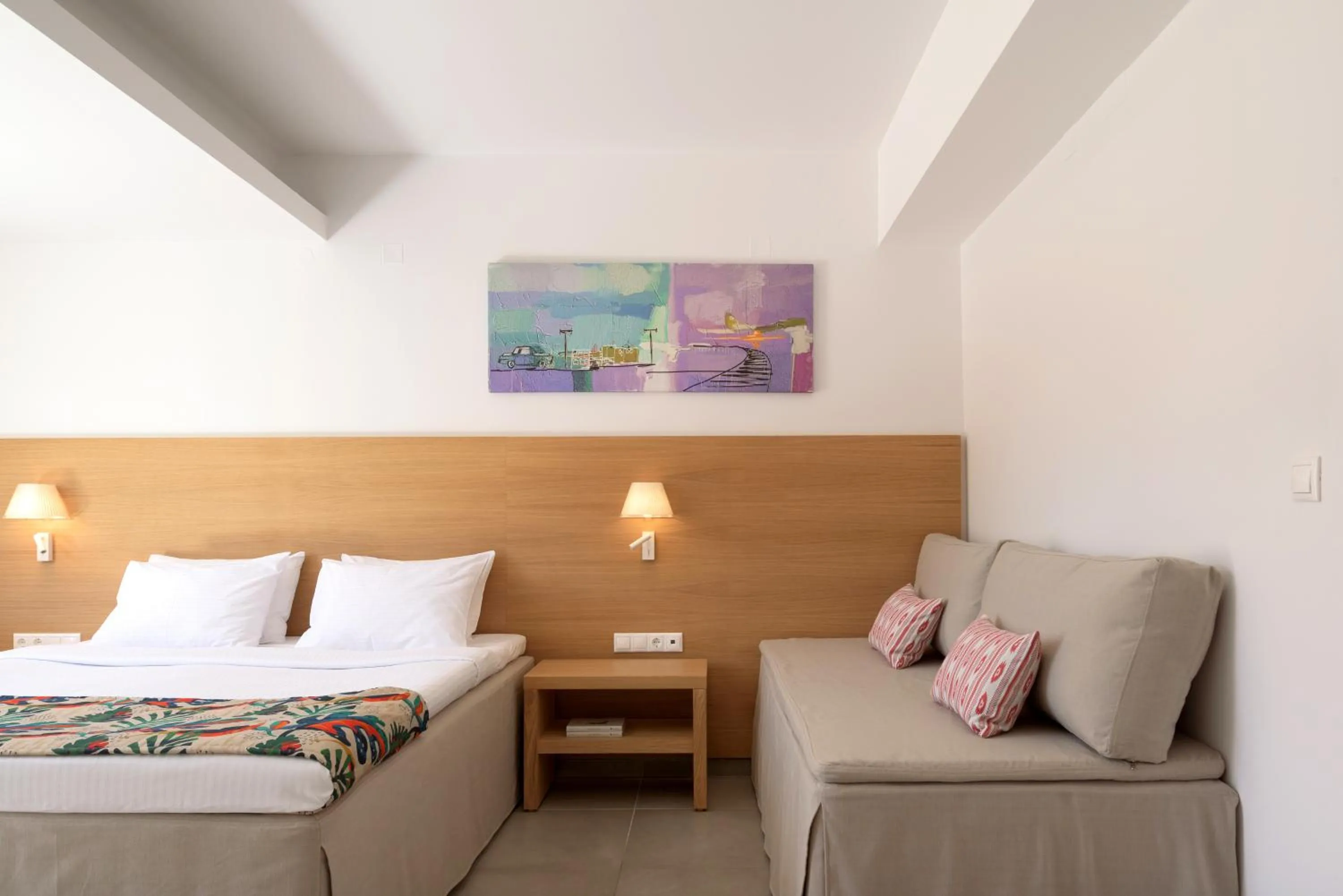 Bed in High Beach Resort