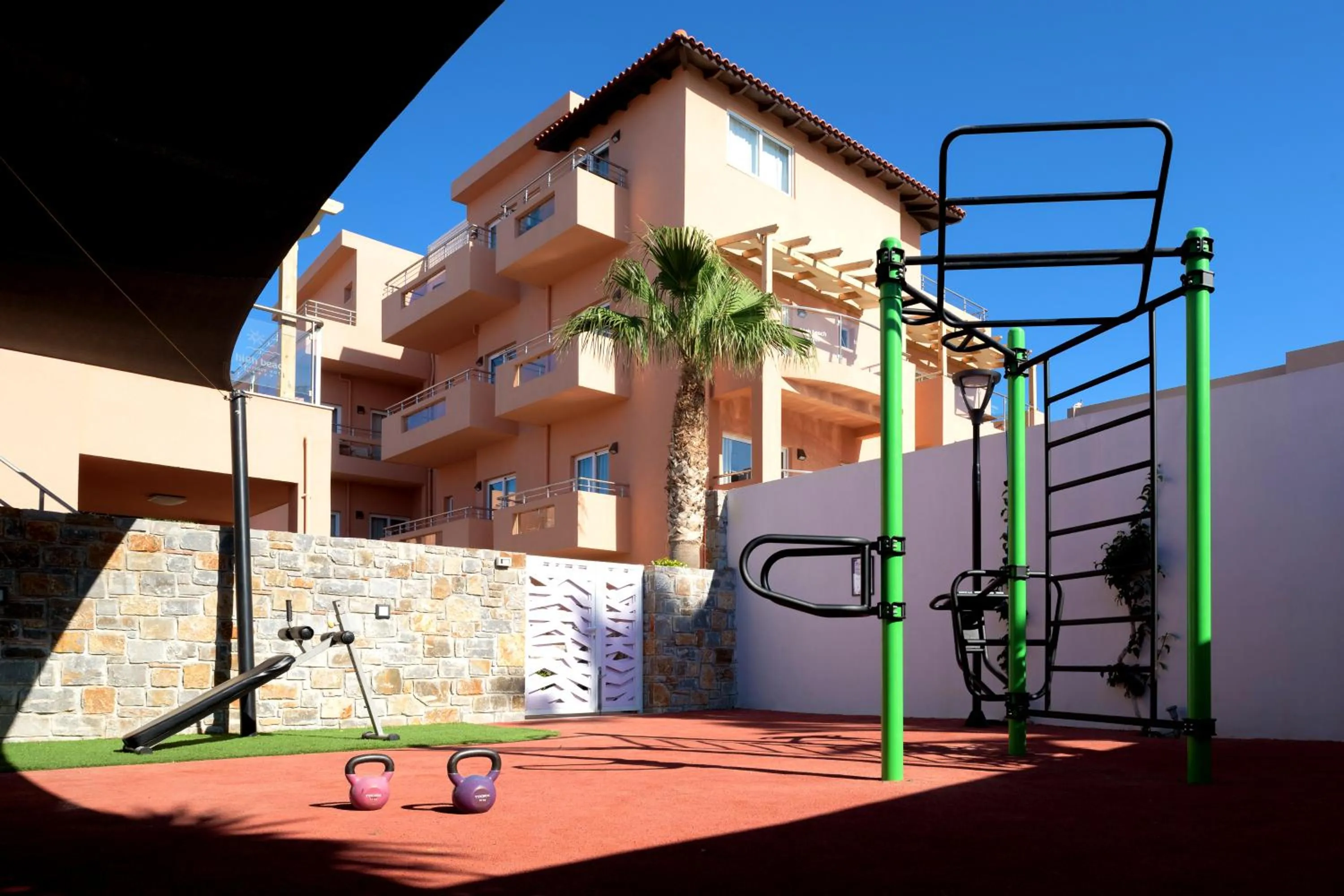 Fitness centre/facilities in High Beach Resort