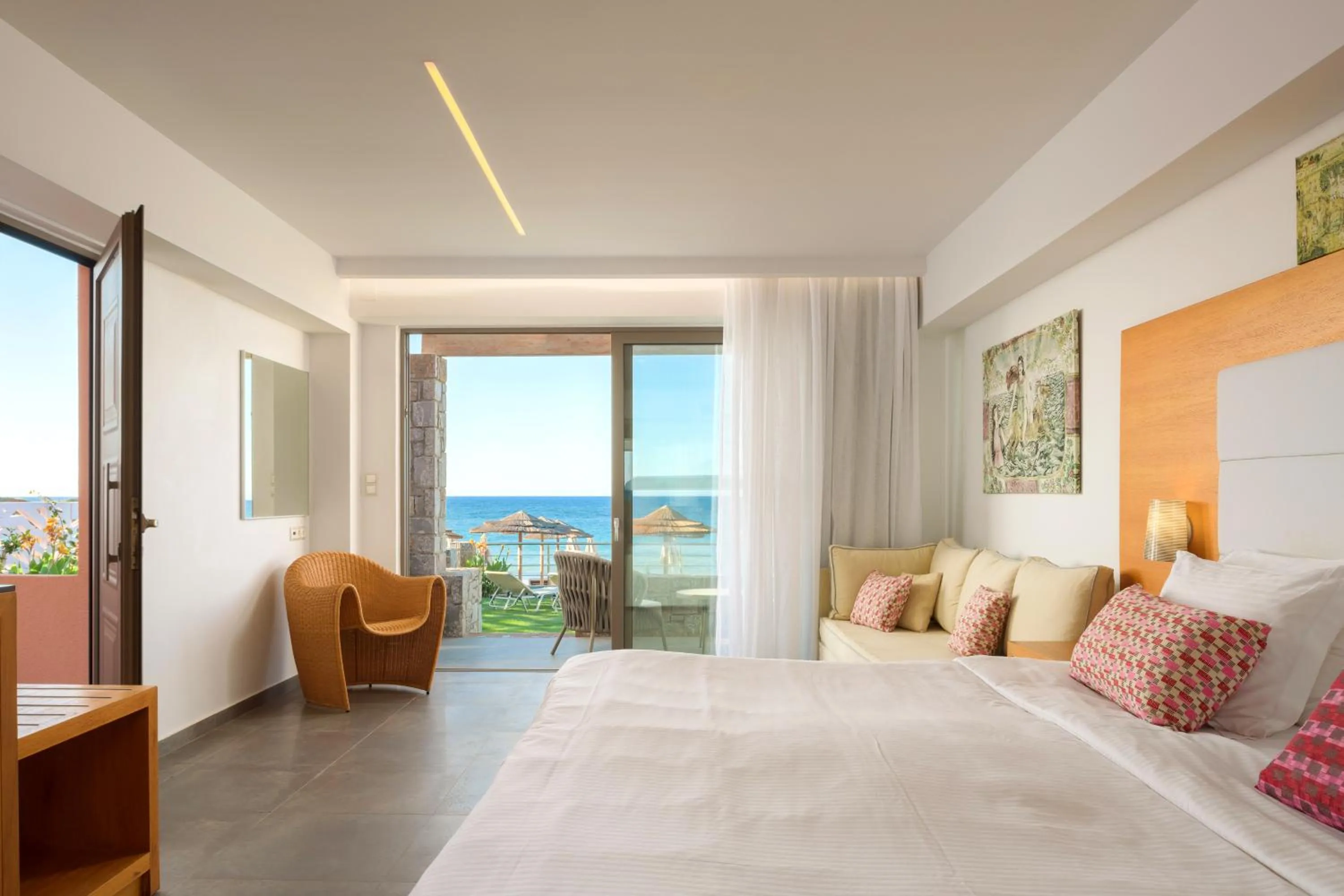 Bed in High Beach Resort