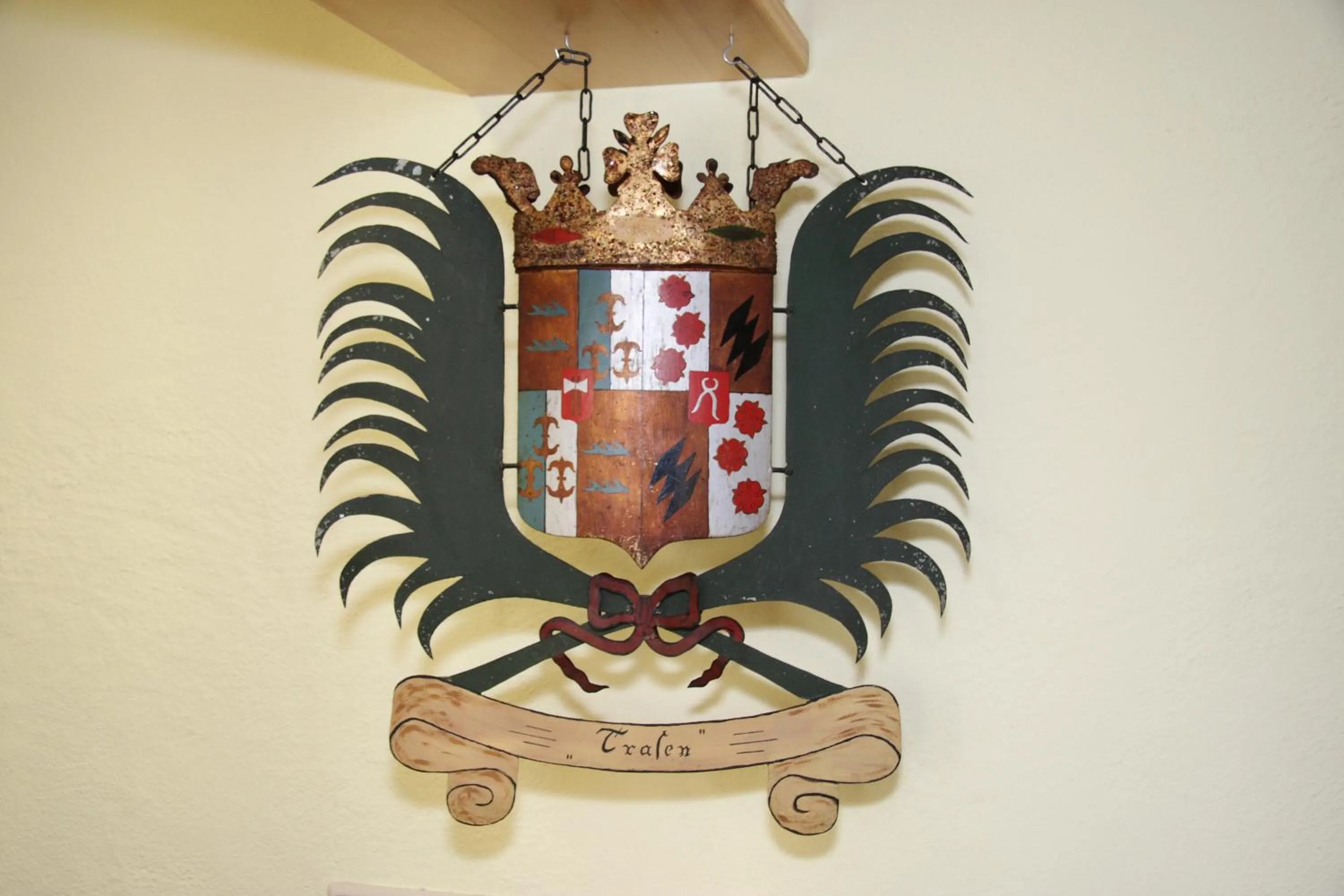 Decorative detail in Hotel Trasen