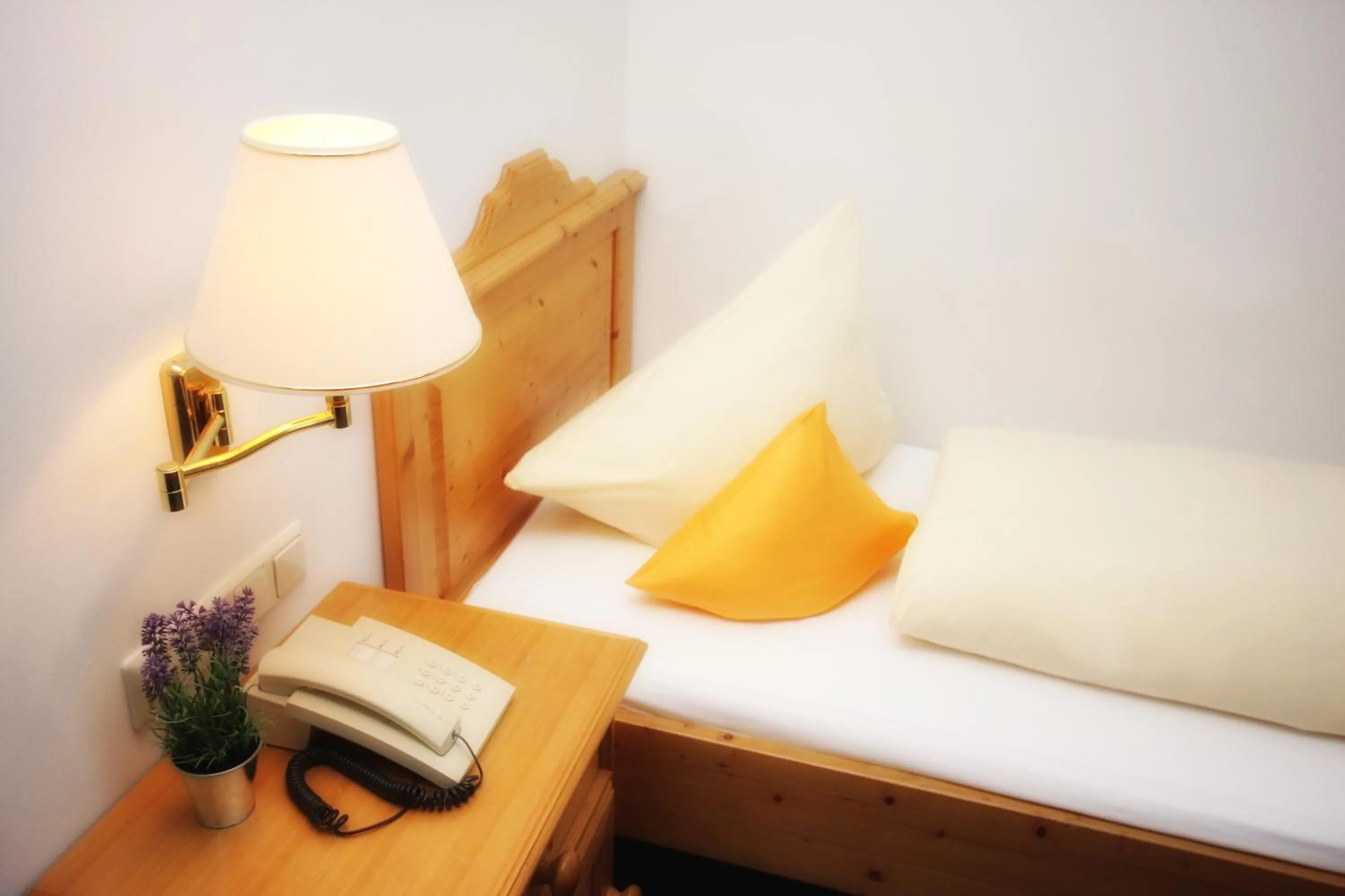 Decorative detail, Bed in Hotel Trasen