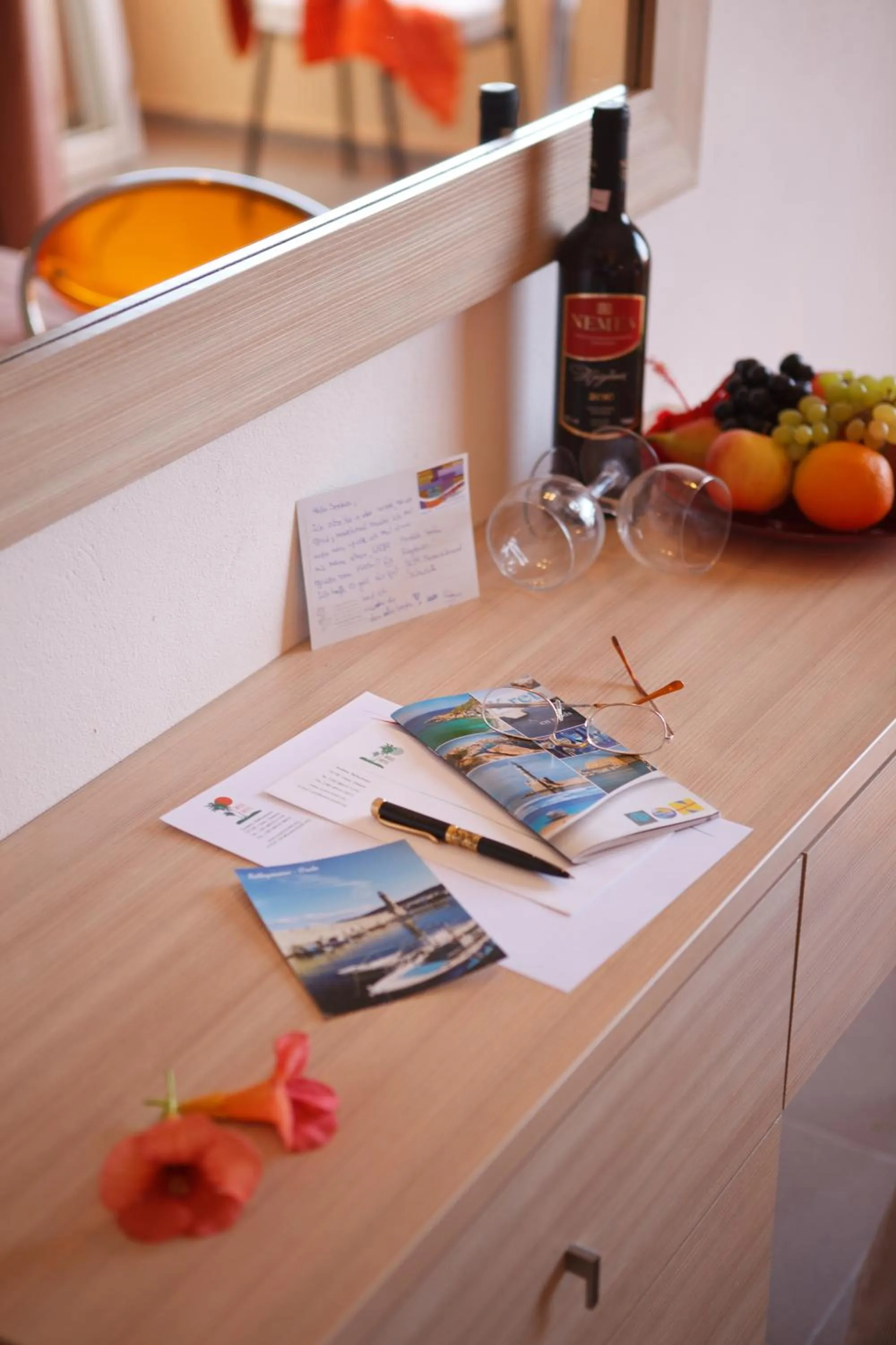 Alcoholic drinks in Oasis Scaleta Hotel