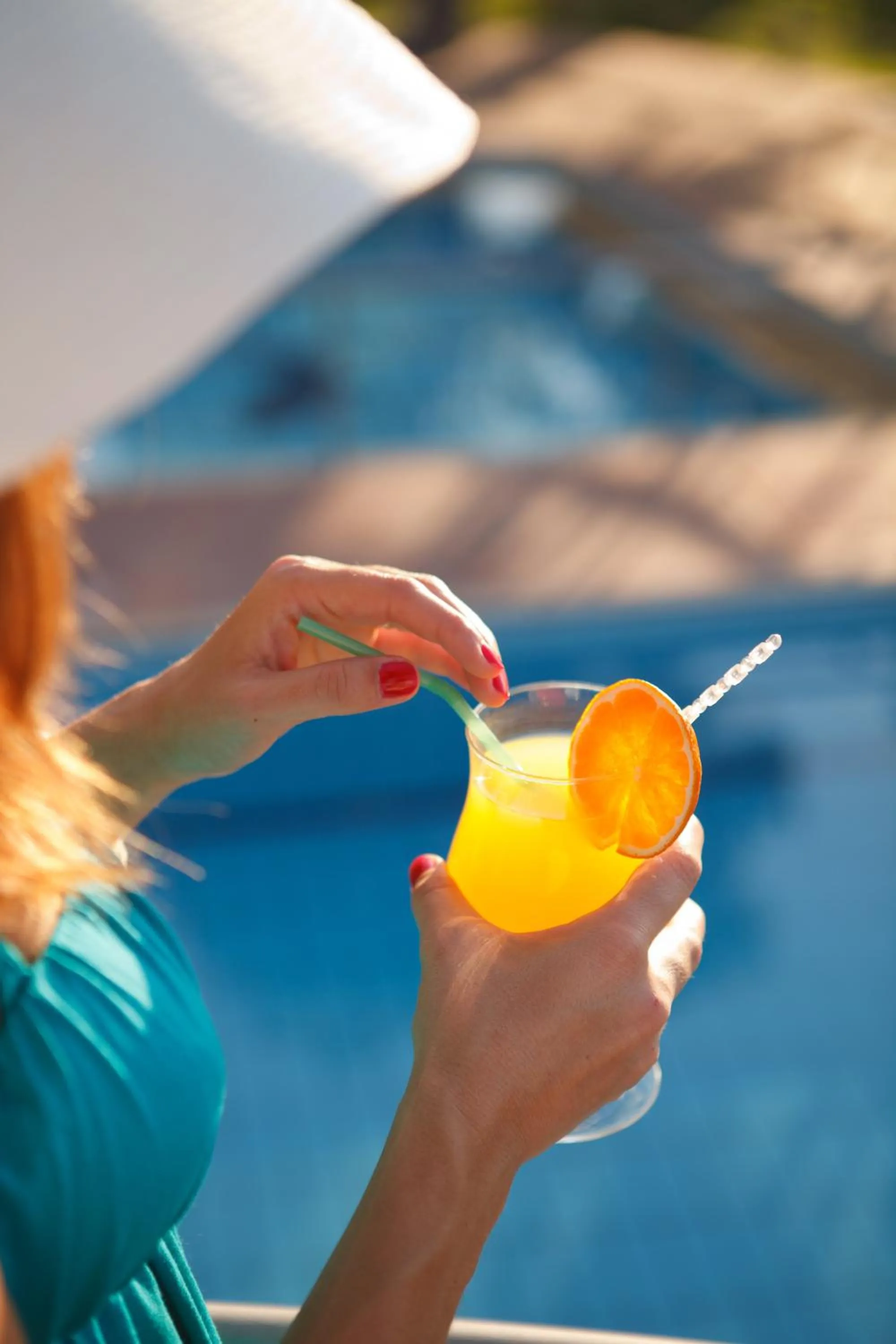 Non alcoholic drinks in Oasis Scaleta Hotel