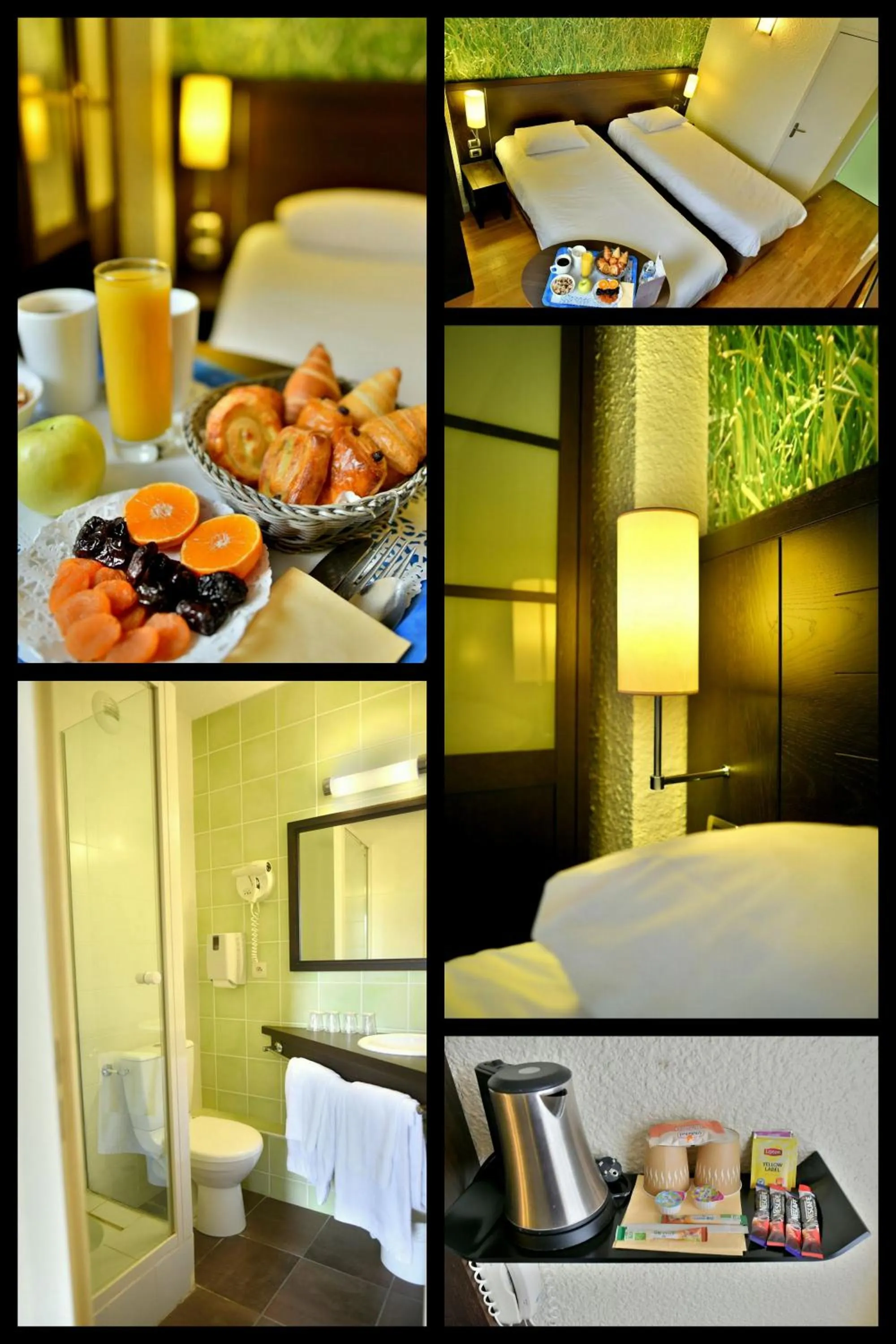 Breakfast, Bed in Hôtel Inn Chambéry