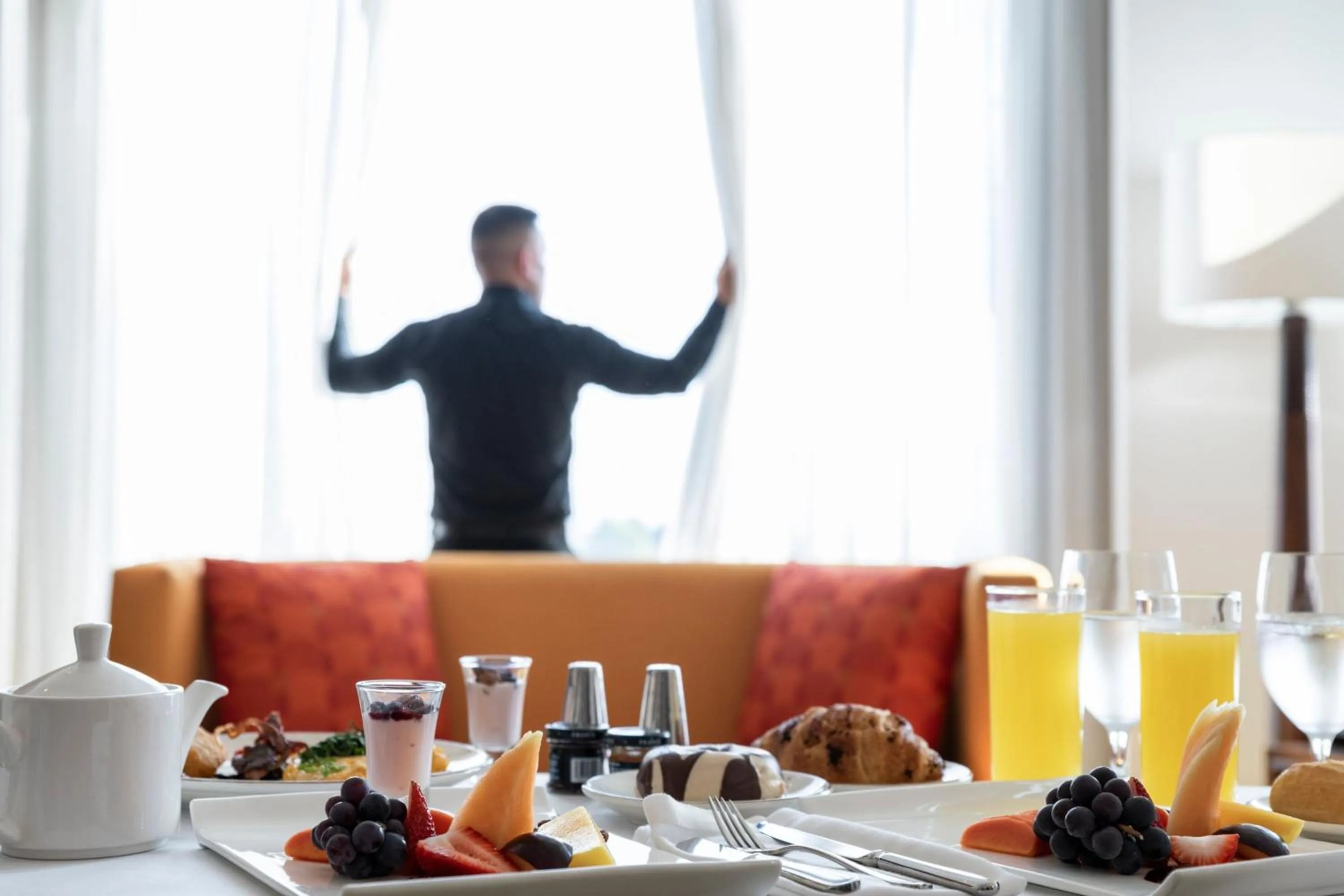 Breakfast in Bogotá Marriott Hotel