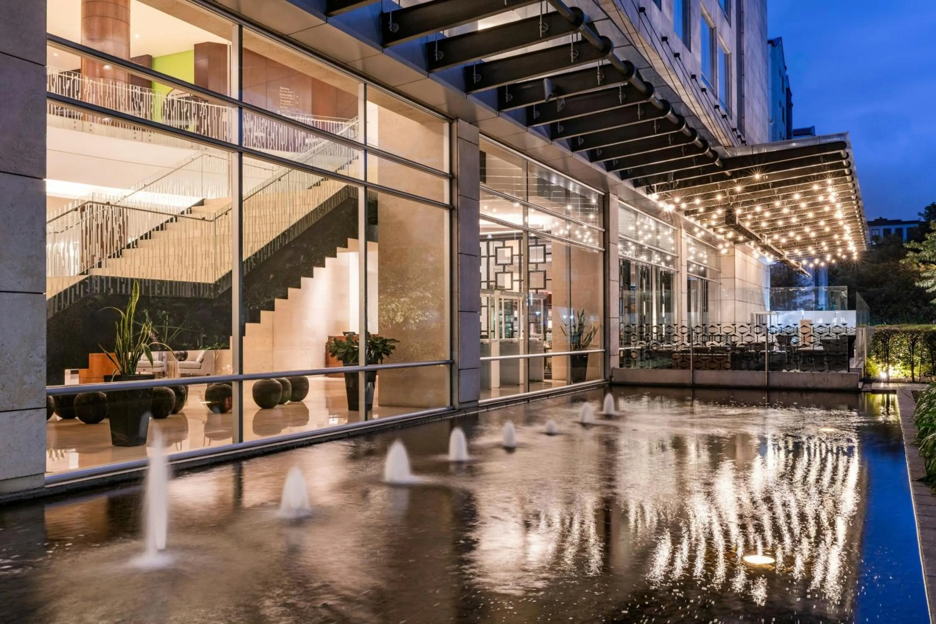 Property building in Bogotá Marriott Hotel