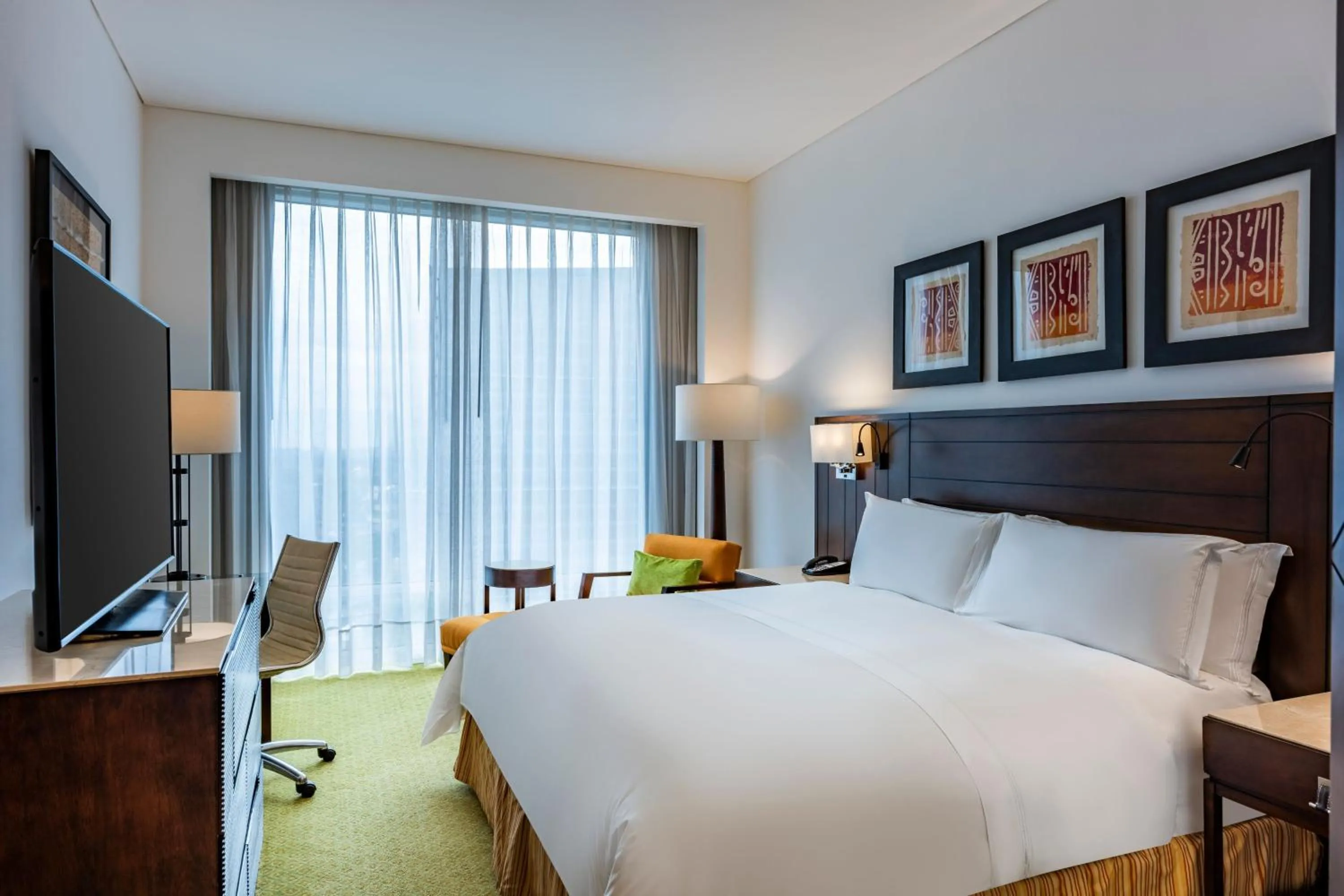 Bedroom, Bed in Bogotá Marriott Hotel